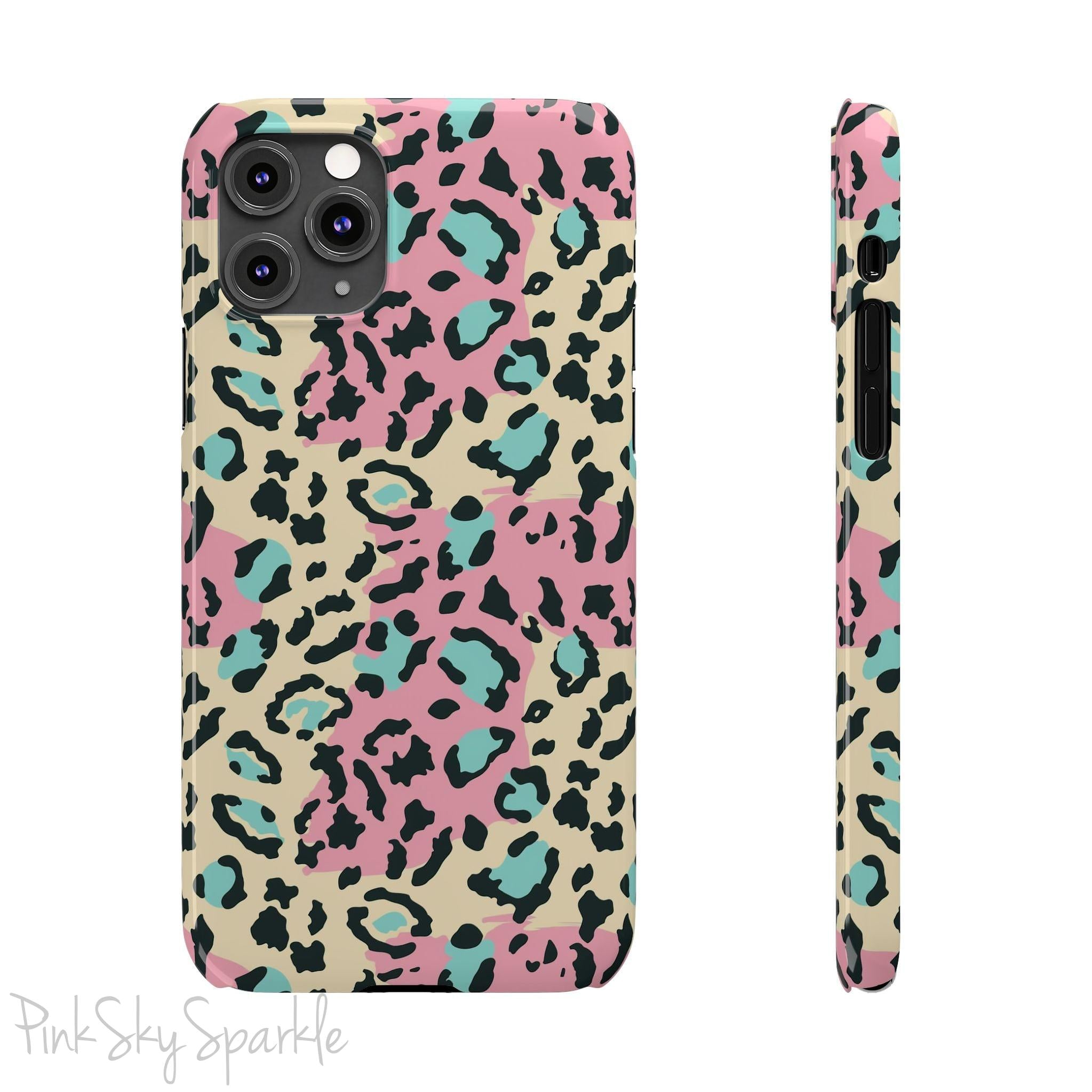 Pastel Prowl Slim iPhone Case