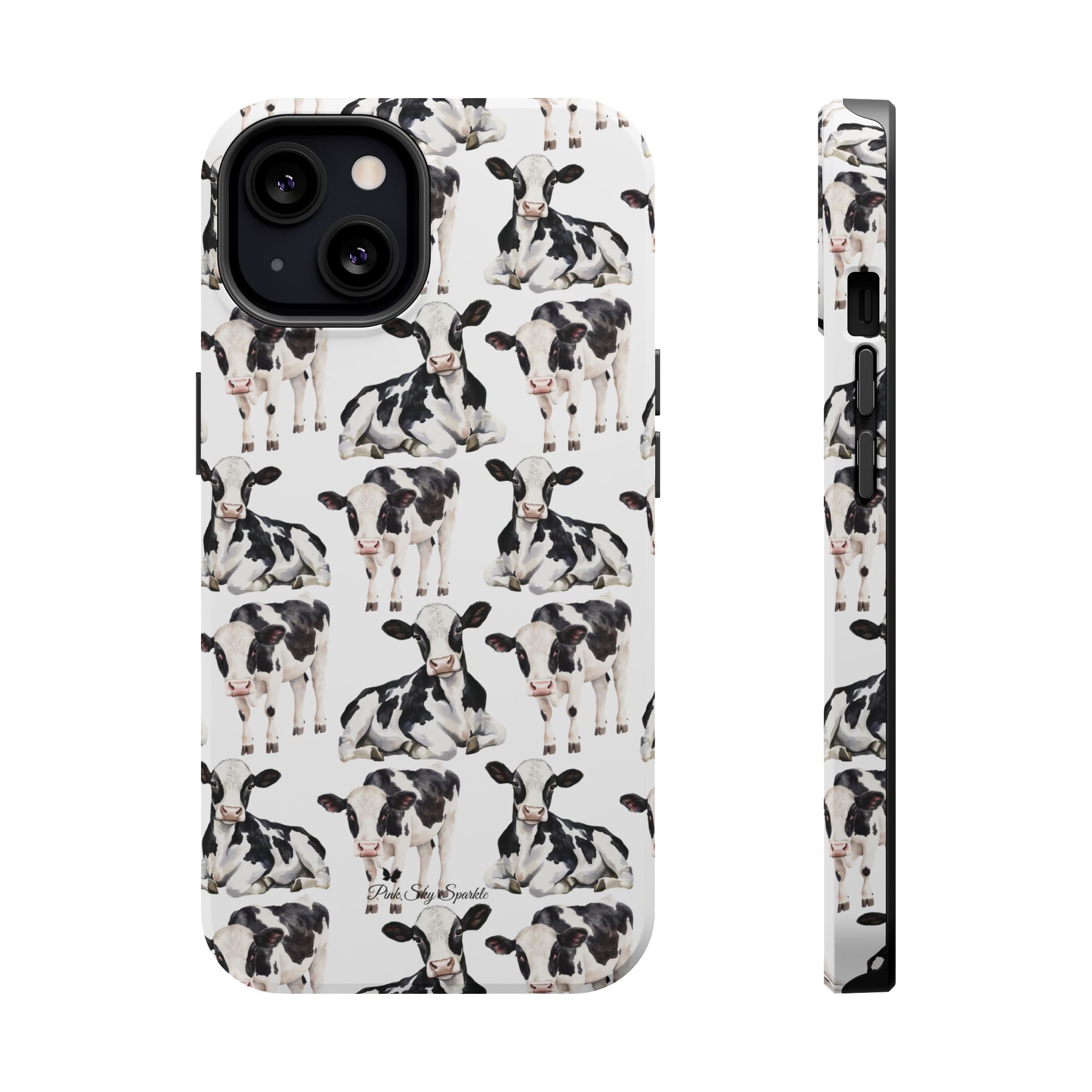 Pasture Pal Magnetic iPhone Case – Cute Cow Print Phone Case