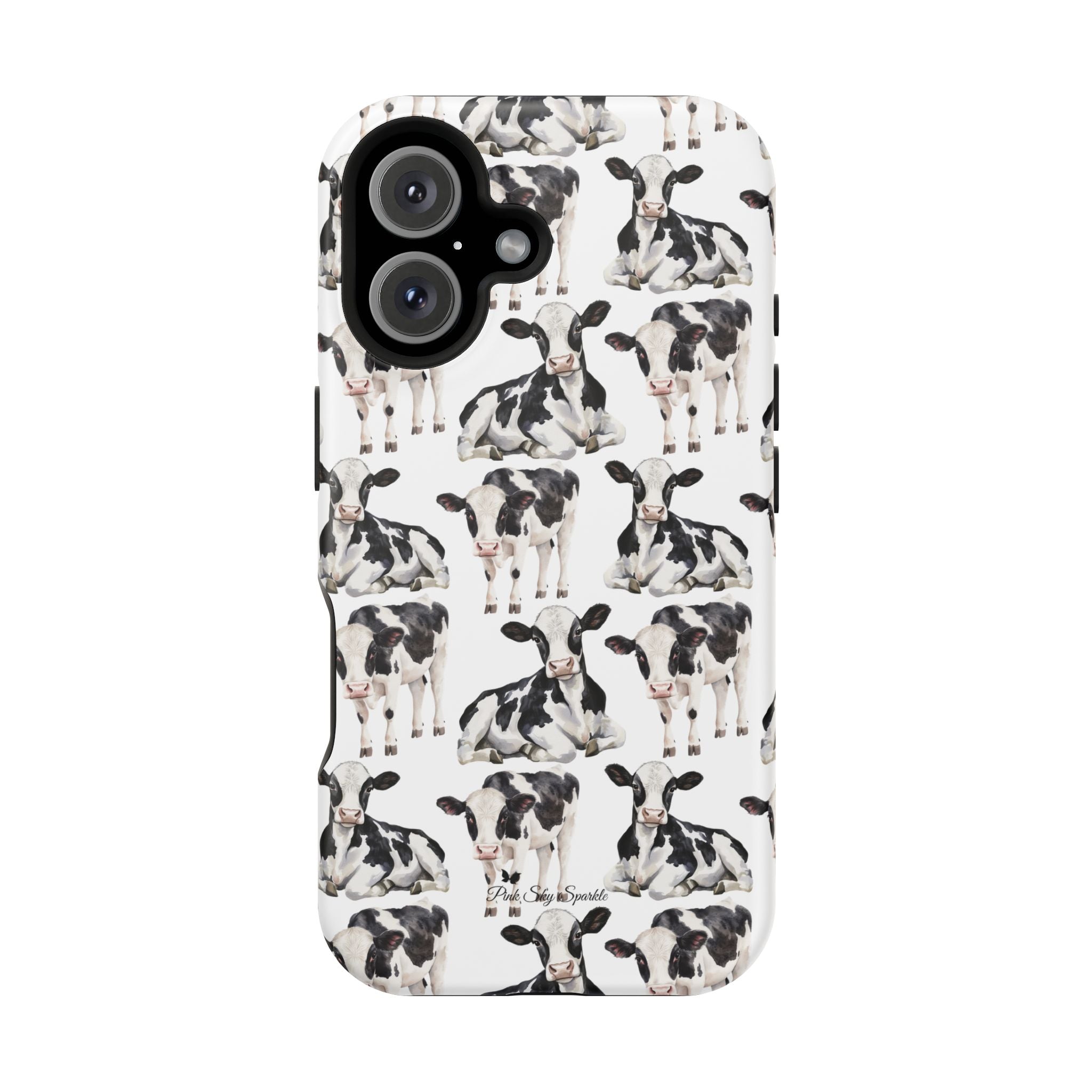 Pasture Pal Magnetic iPhone Case – Cute Cow Print Phone Case