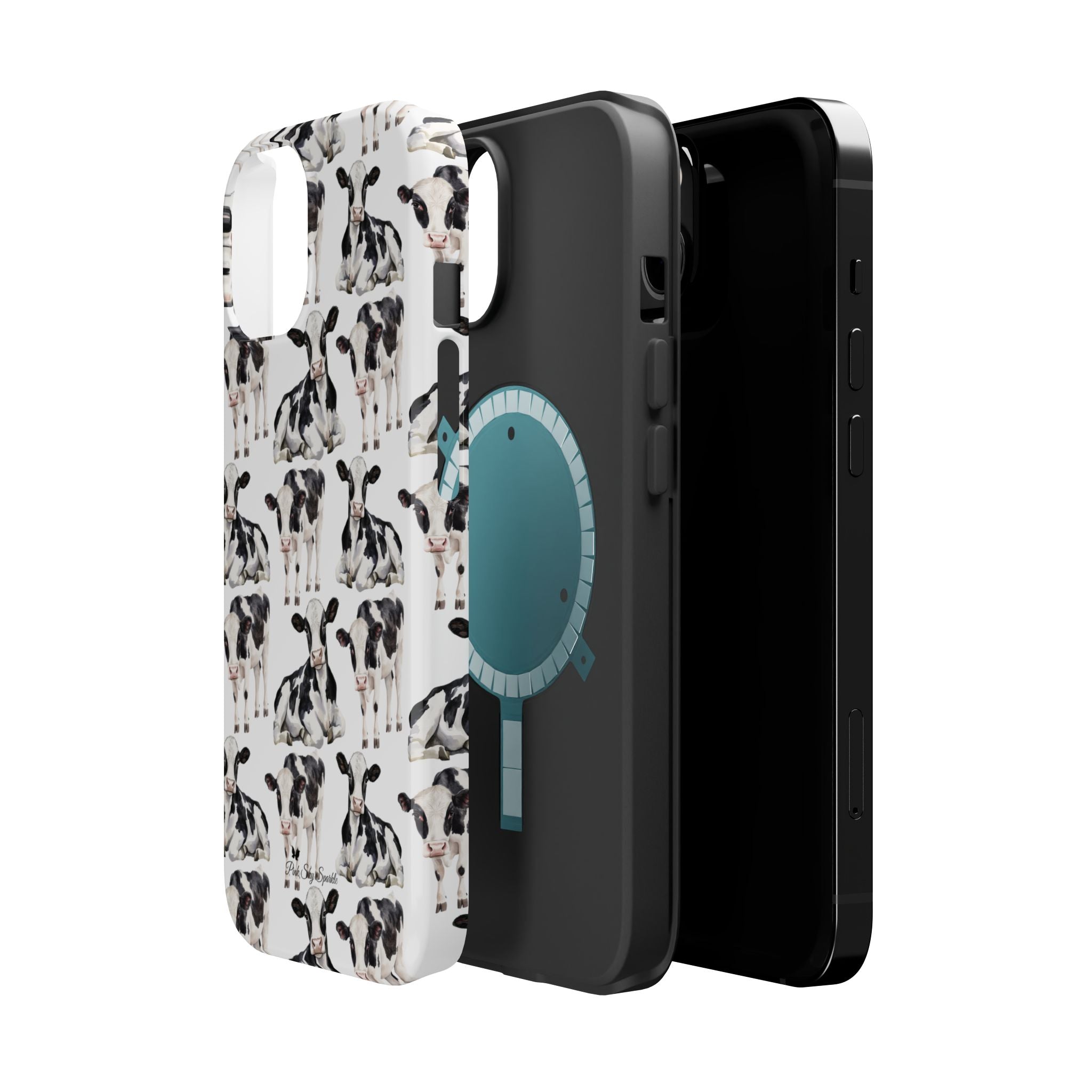 Pasture Pal Magnetic iPhone Case – Cute Cow Print Phone Case