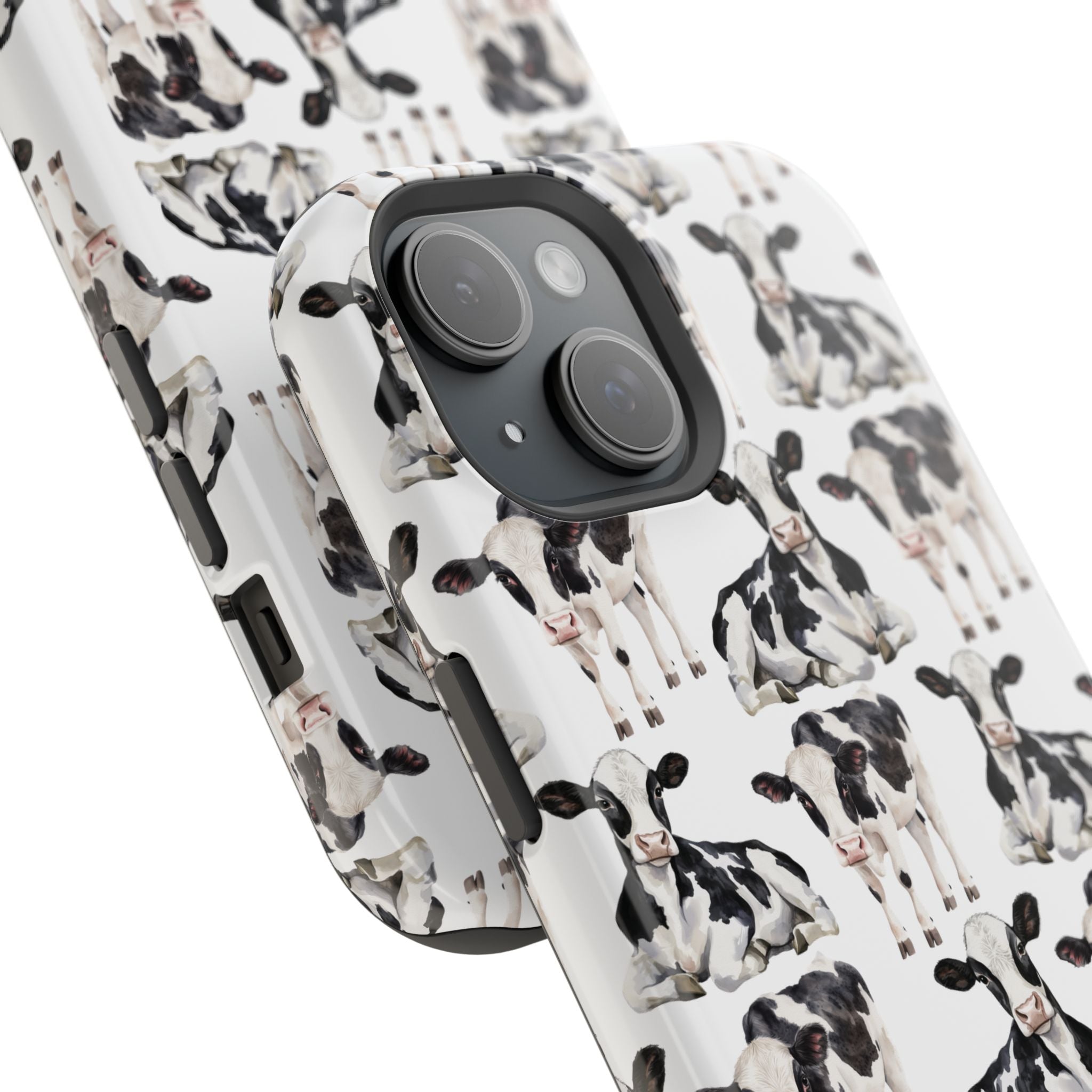 Pasture Pal Magnetic iPhone Case – Cute Cow Print Phone Case