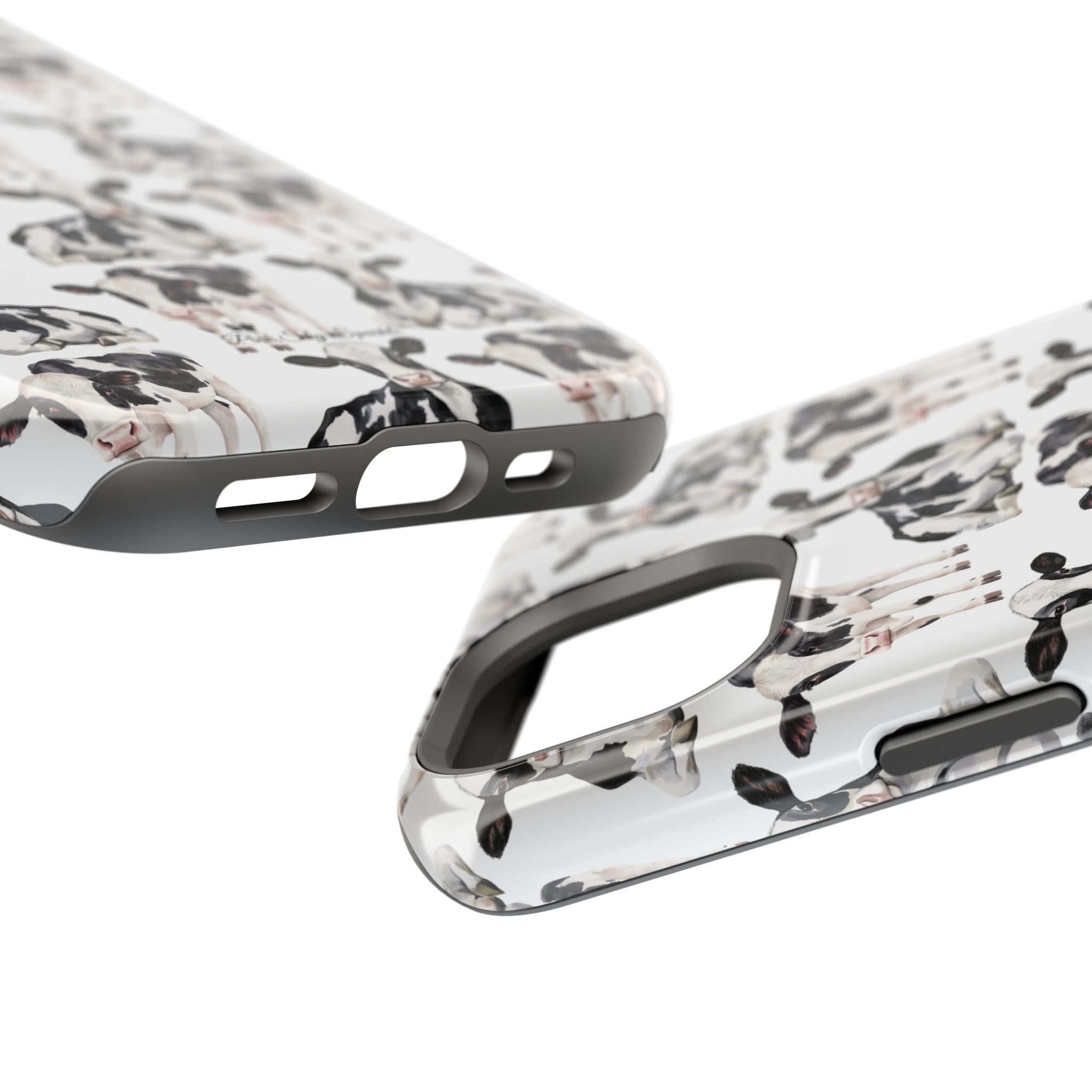 Pasture Pal Magnetic iPhone Case – Cute Cow Print Phone Case