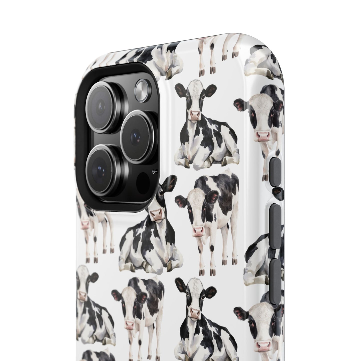 Pasture Pal Magnetic iPhone Case – Cute Cow Print Phone Case