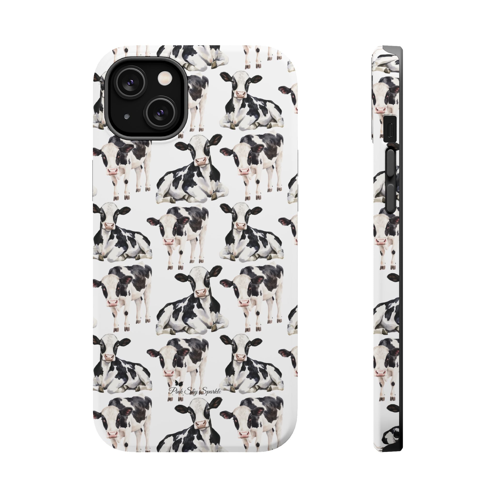 Pasture Pal Magnetic iPhone Case – Cute Cow Print Phone Case