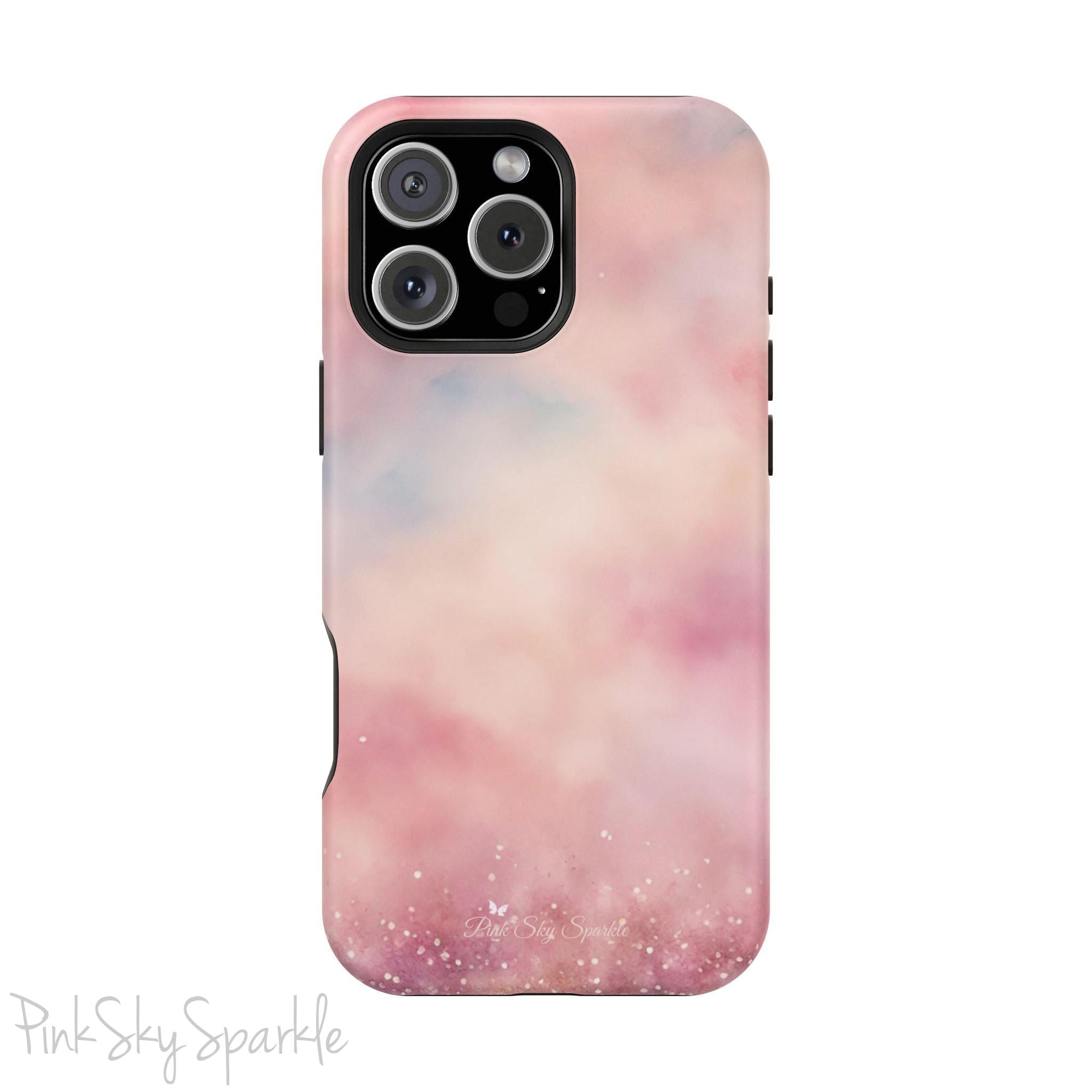 Pink Sky Dreams Magnetic iPhone Case