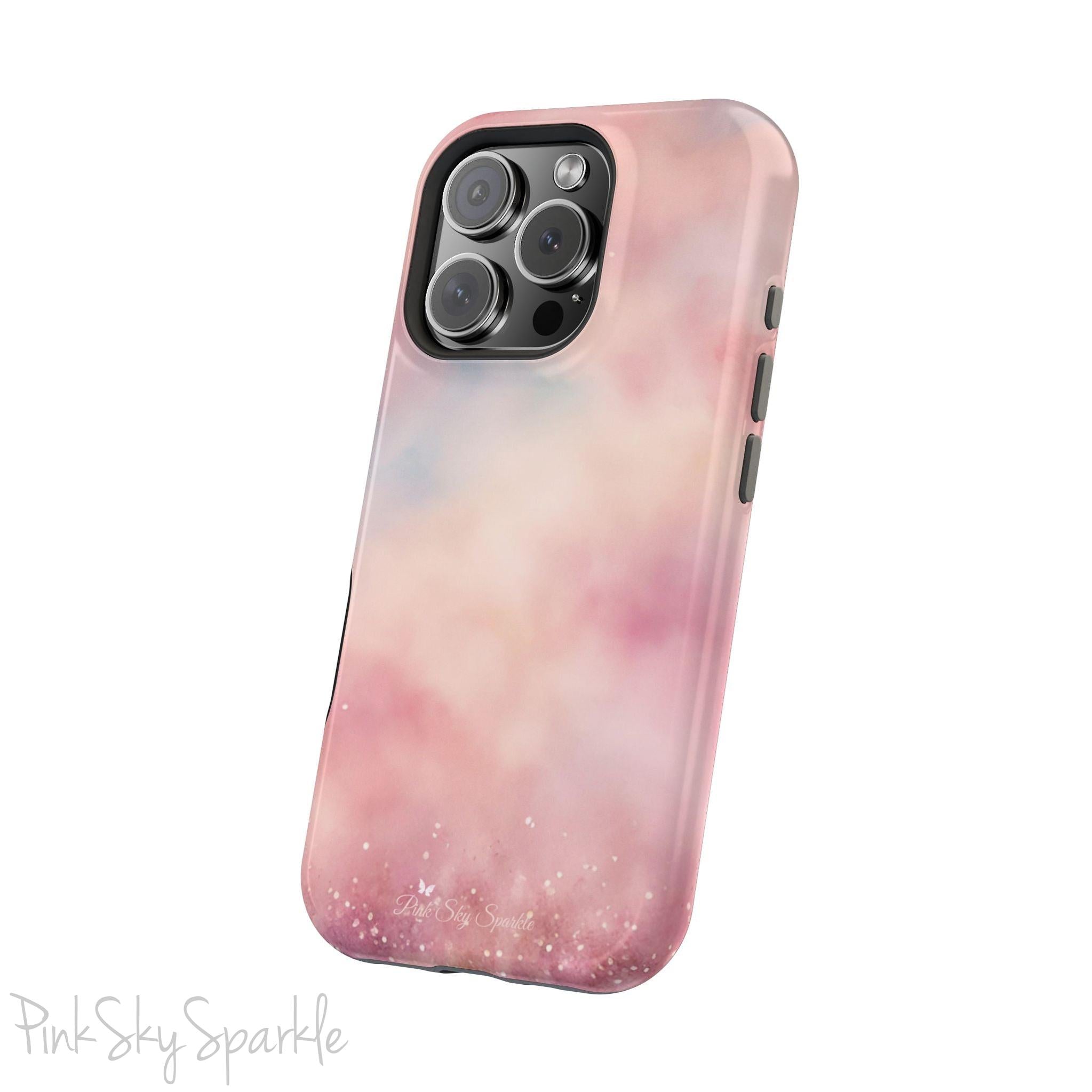 Pink Sky Dreams Magnetic iPhone Case