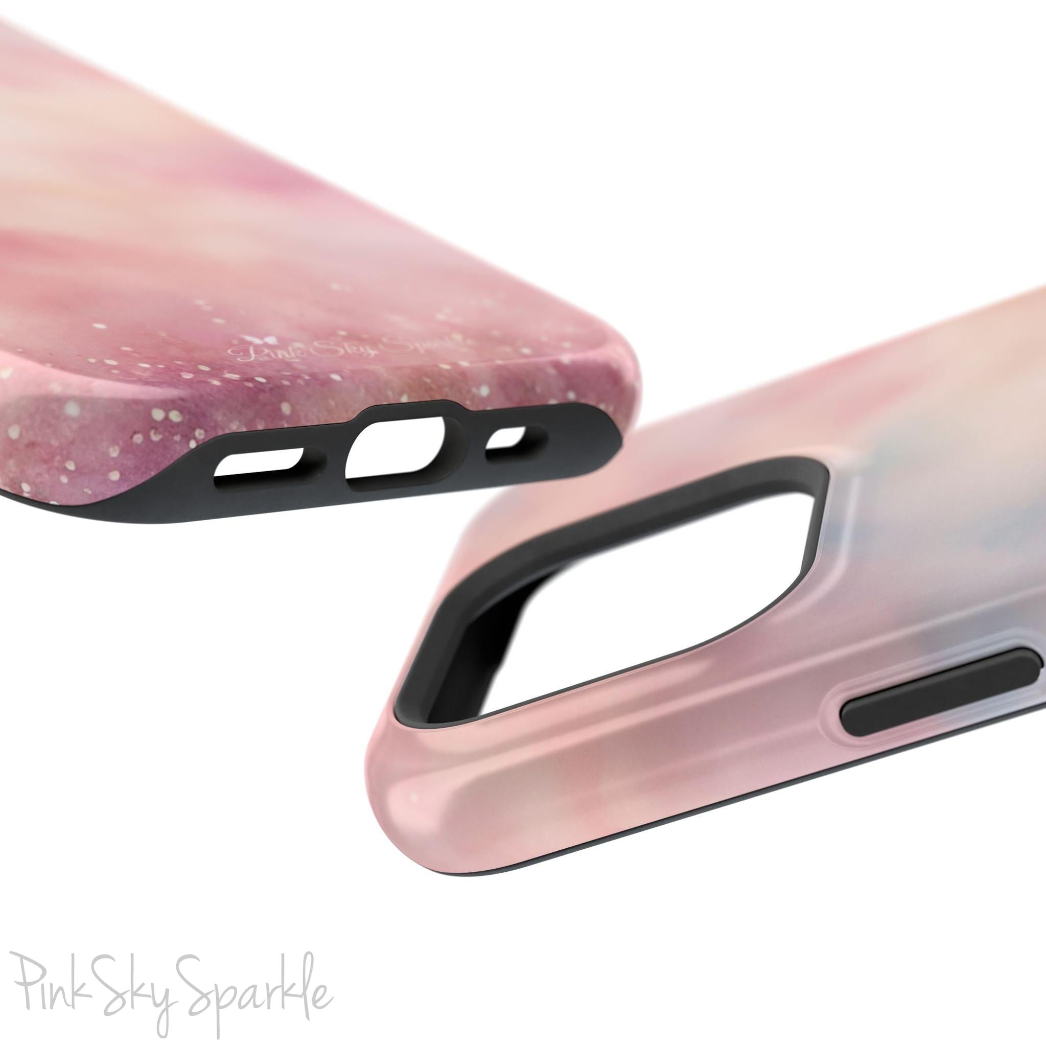 Pink Sky Dreams Magnetic iPhone Case