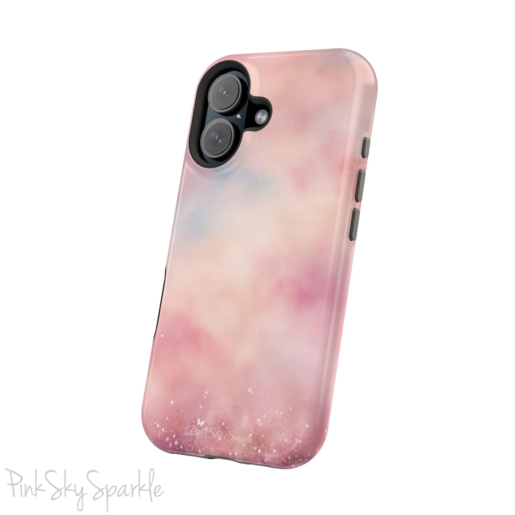 Pink Sky Dreams Magnetic iPhone Case