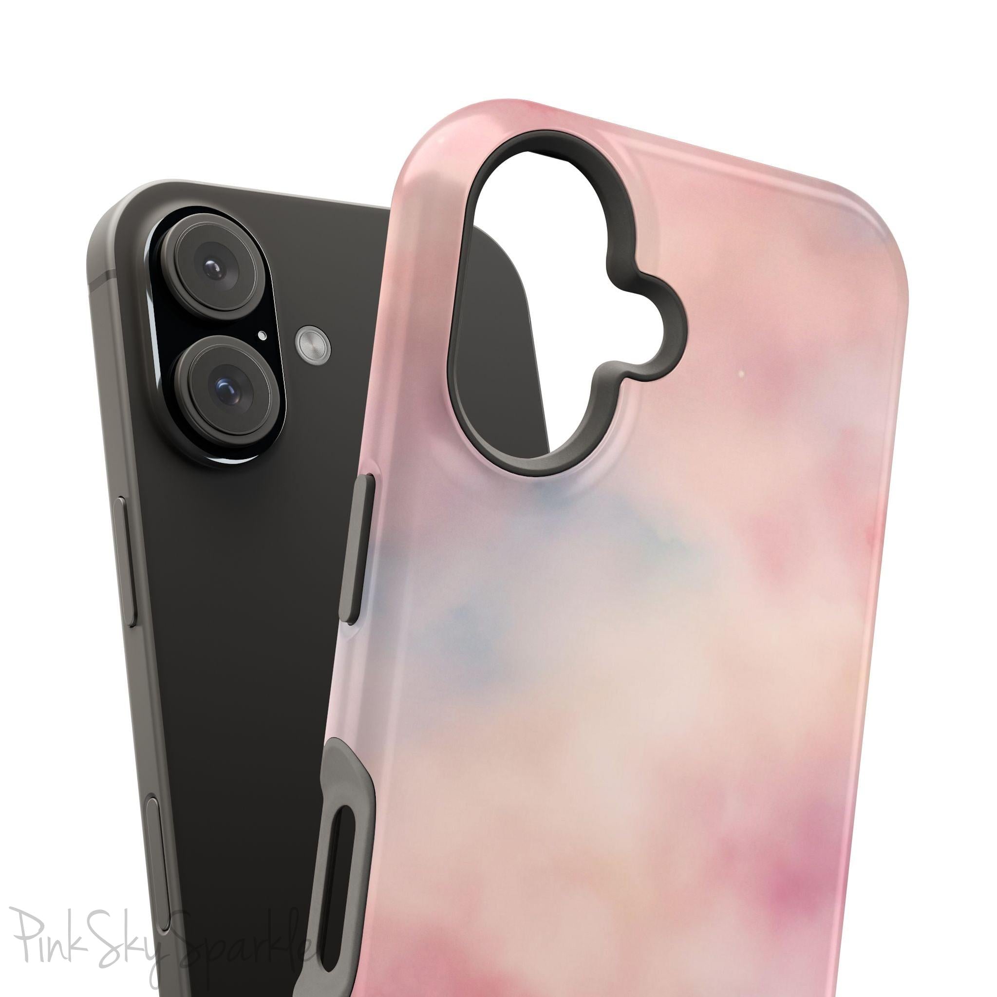 Pink Sky Dreams Magnetic iPhone Case