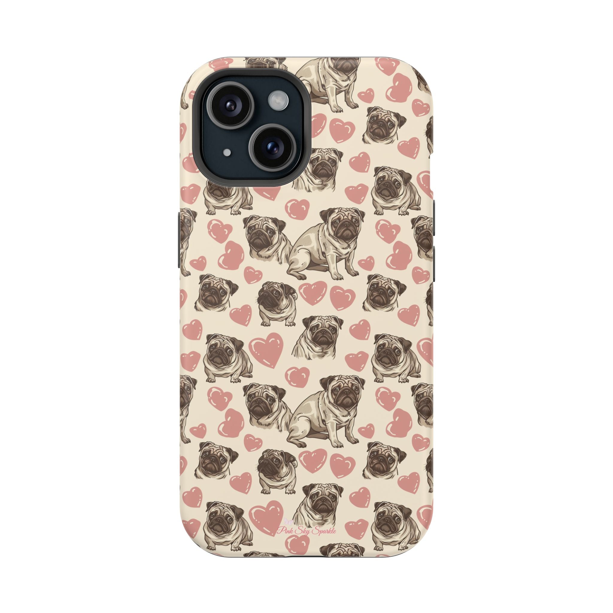 Pug & Kisses Magnetic iPhone Case