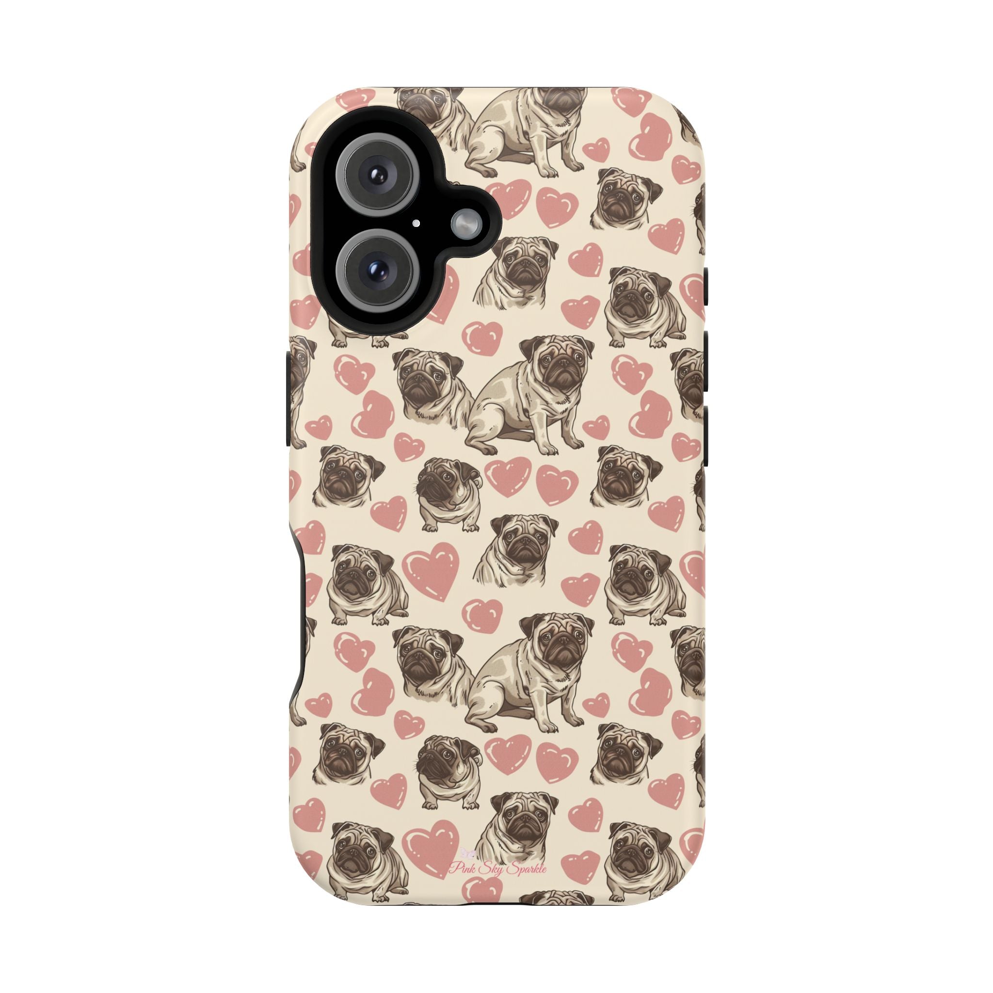 Pug & Kisses Magnetic iPhone Case
