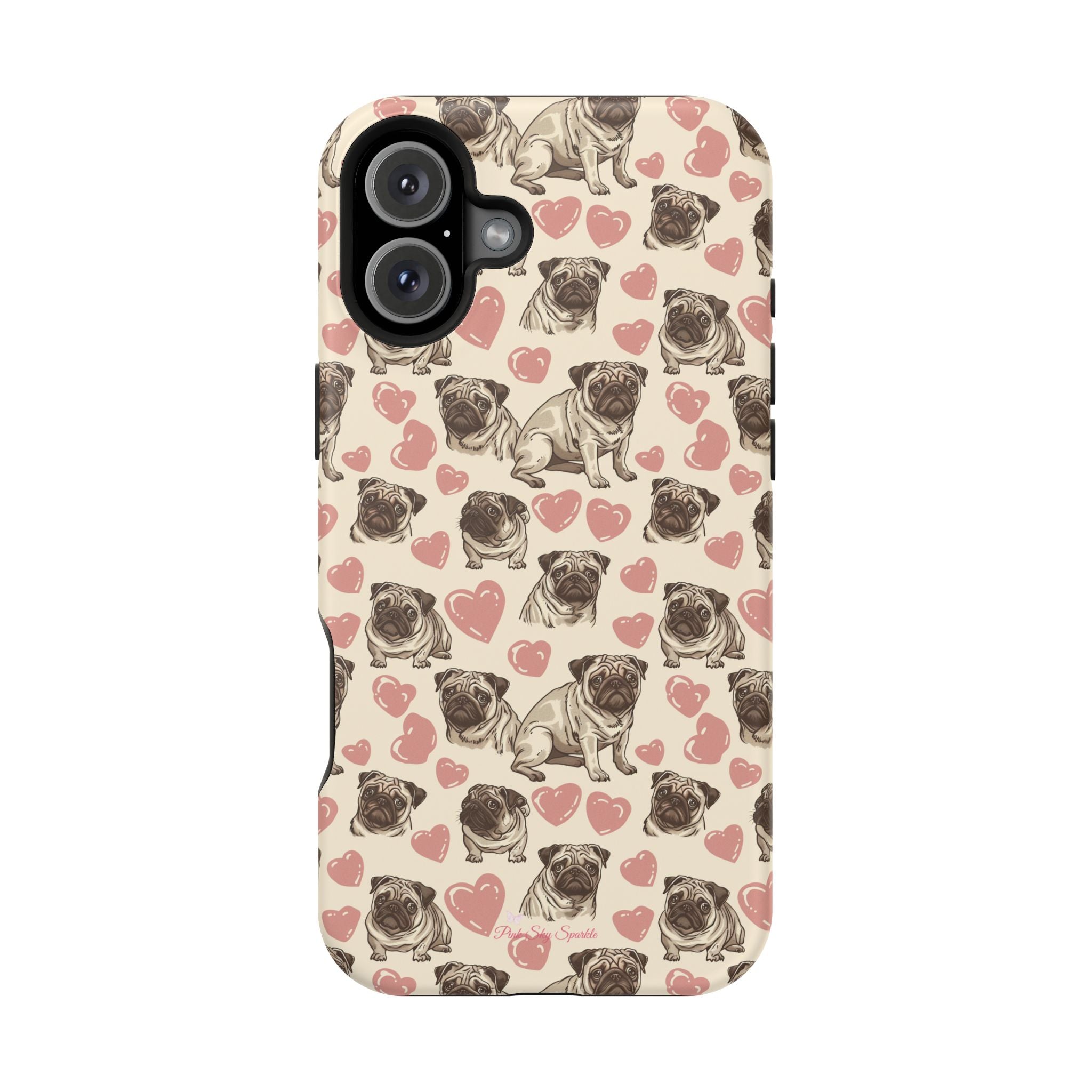 Pug & Kisses Magnetic iPhone Case
