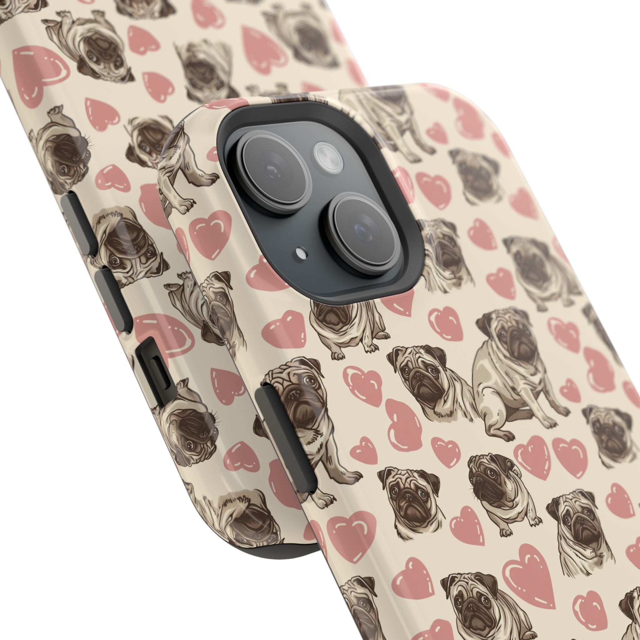 Pug & Kisses Magnetic iPhone Case
