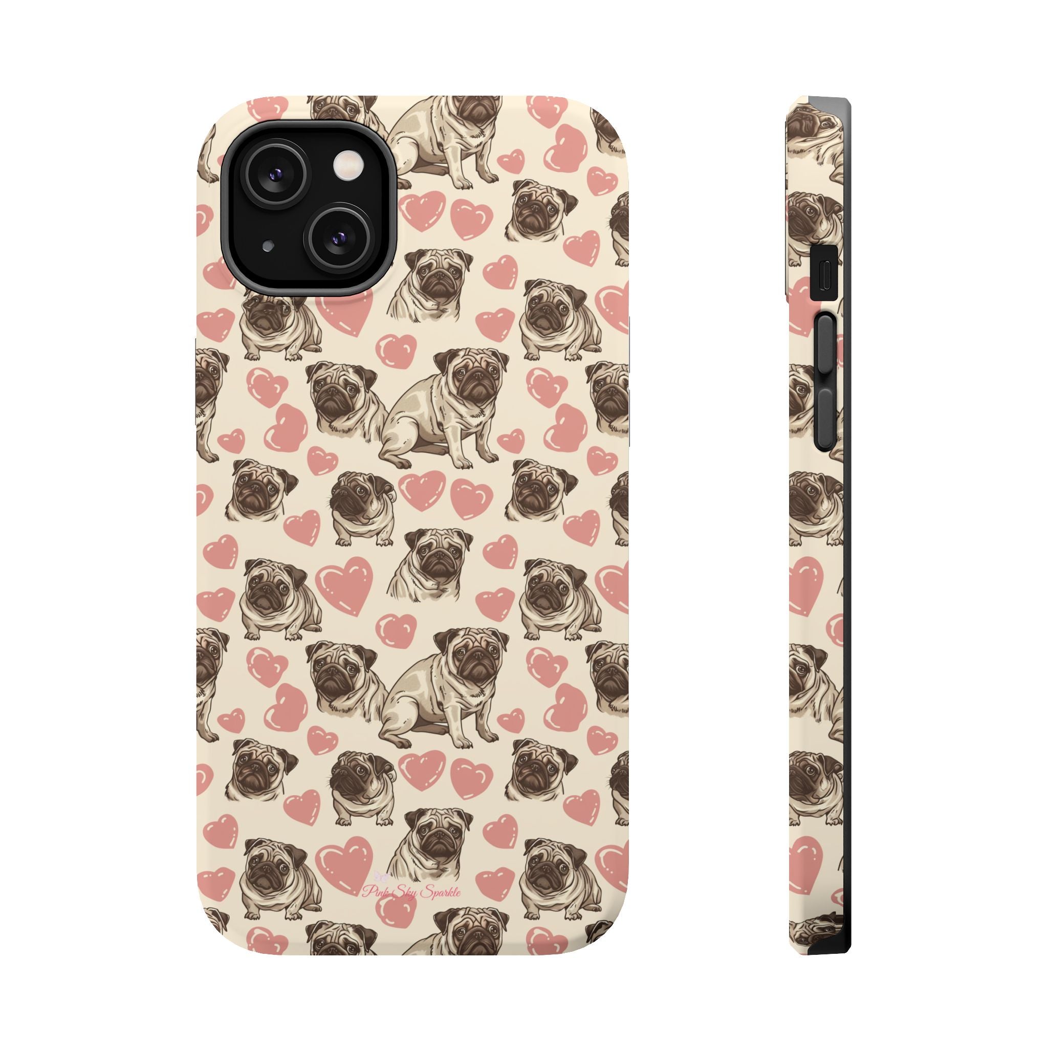 Pug & Kisses Magnetic iPhone Case
