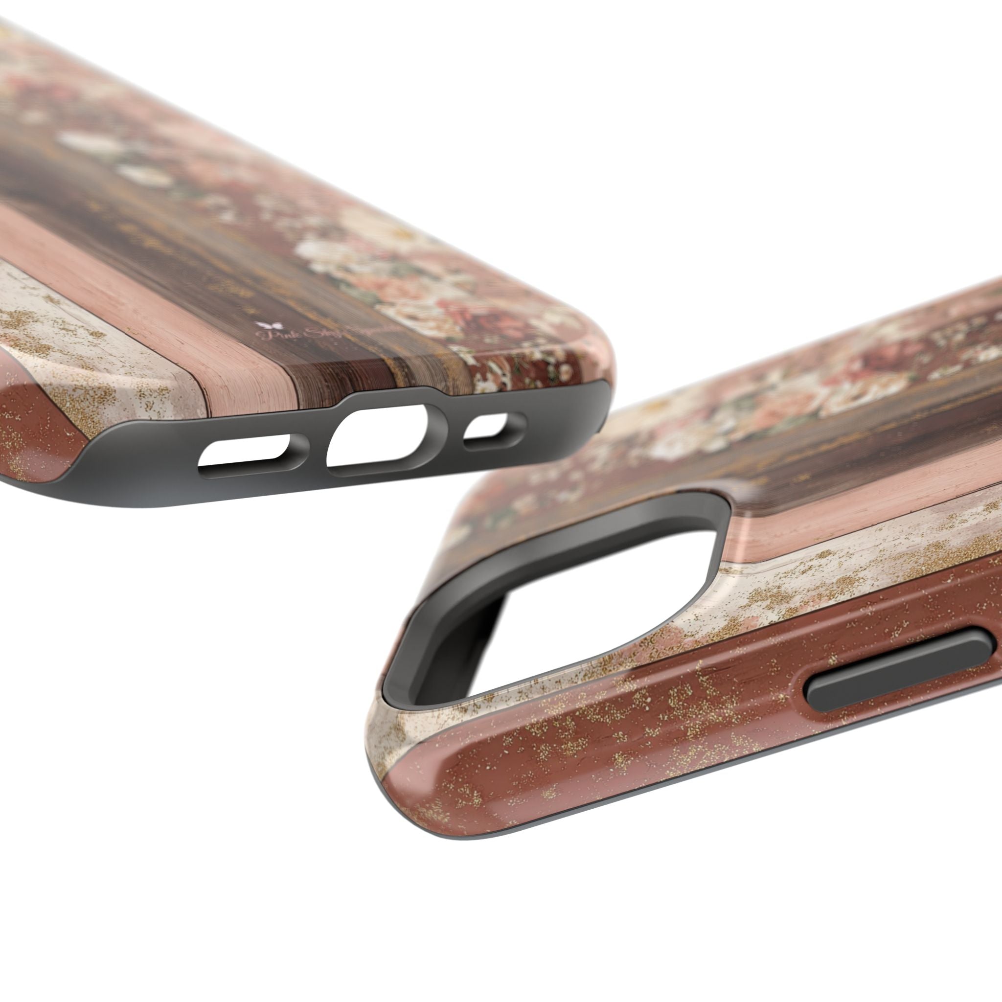 Rustic Rosewood Magnetic iPhone Case