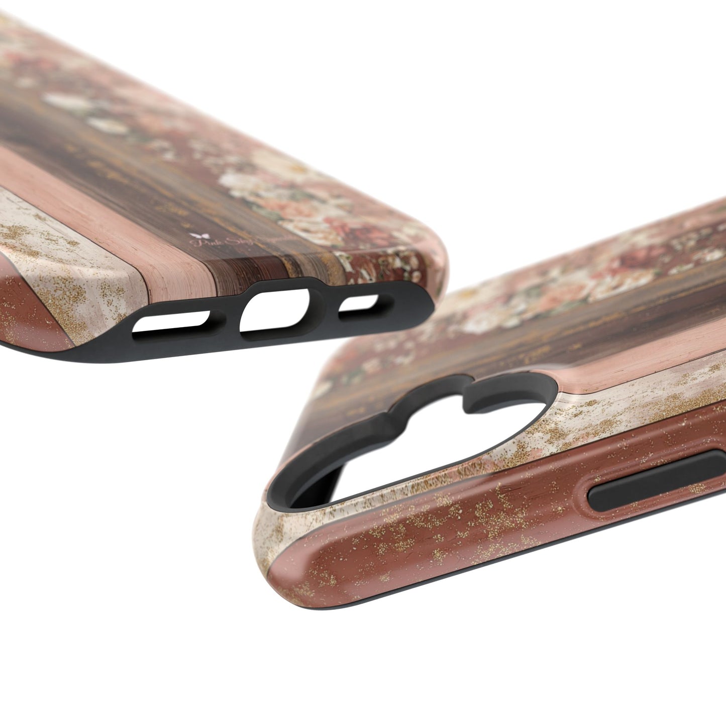Rustic Rosewood Magnetic iPhone Case