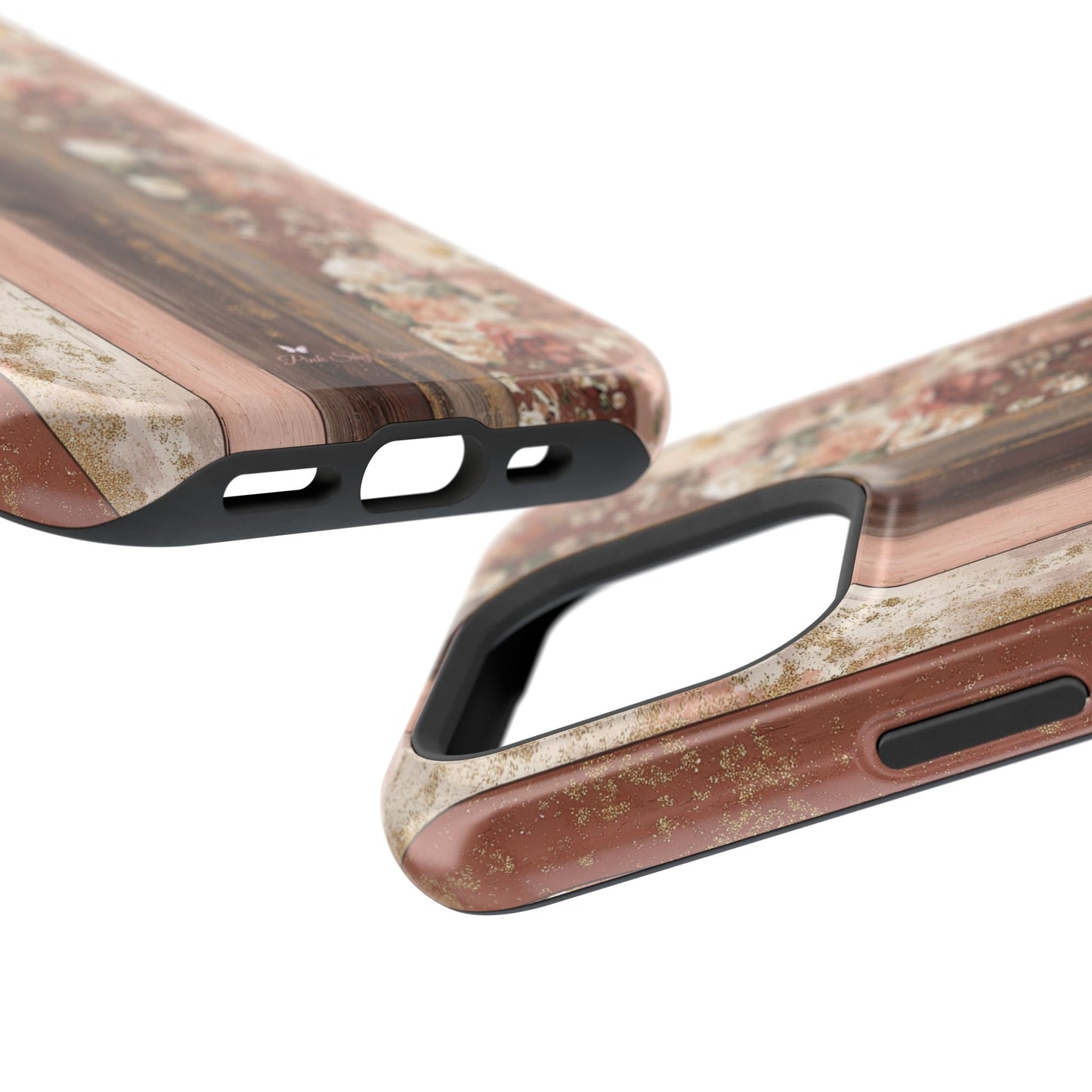 Rustic Rosewood Magnetic iPhone Case