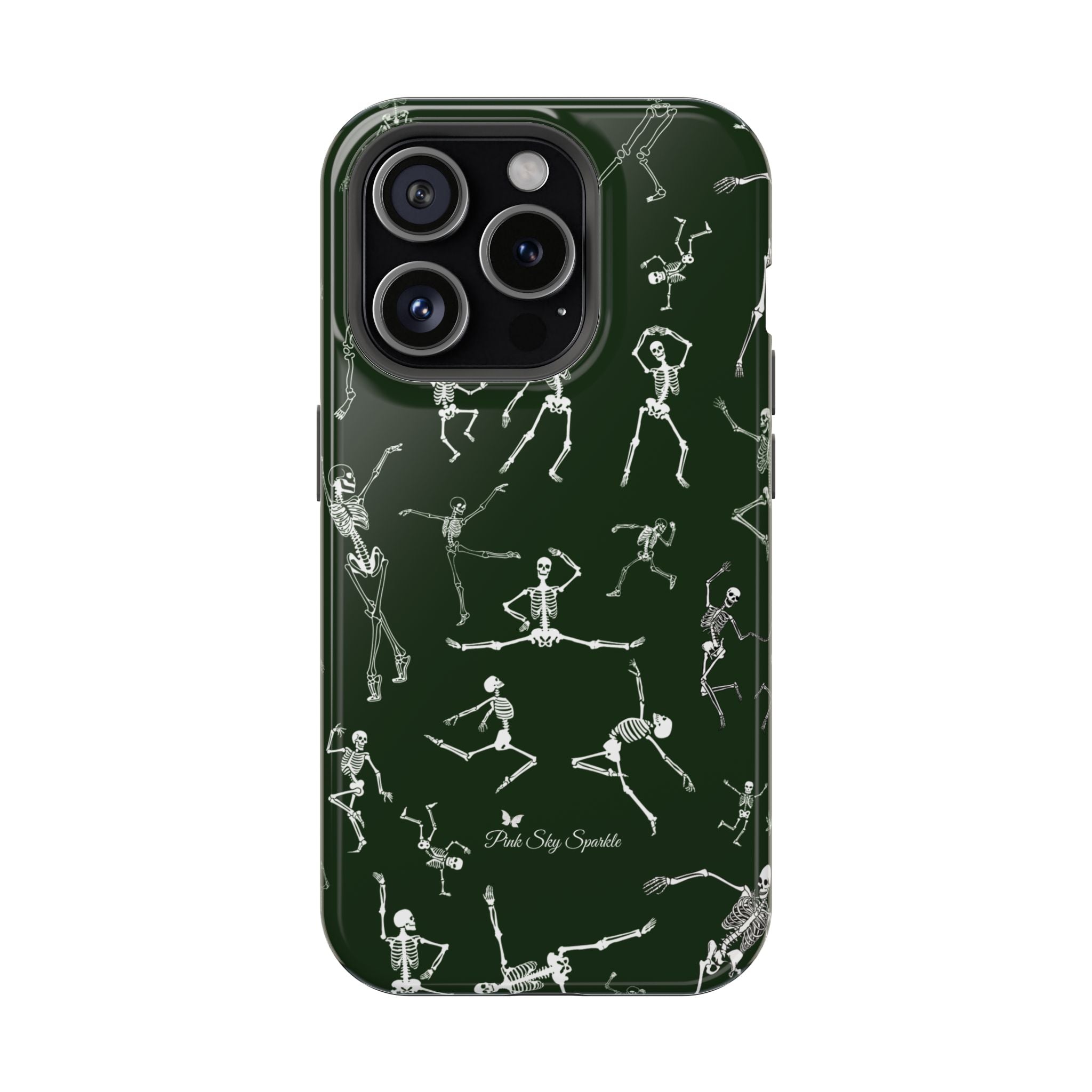 Skeleton Dance Magnetic iPhone Case Halloween design