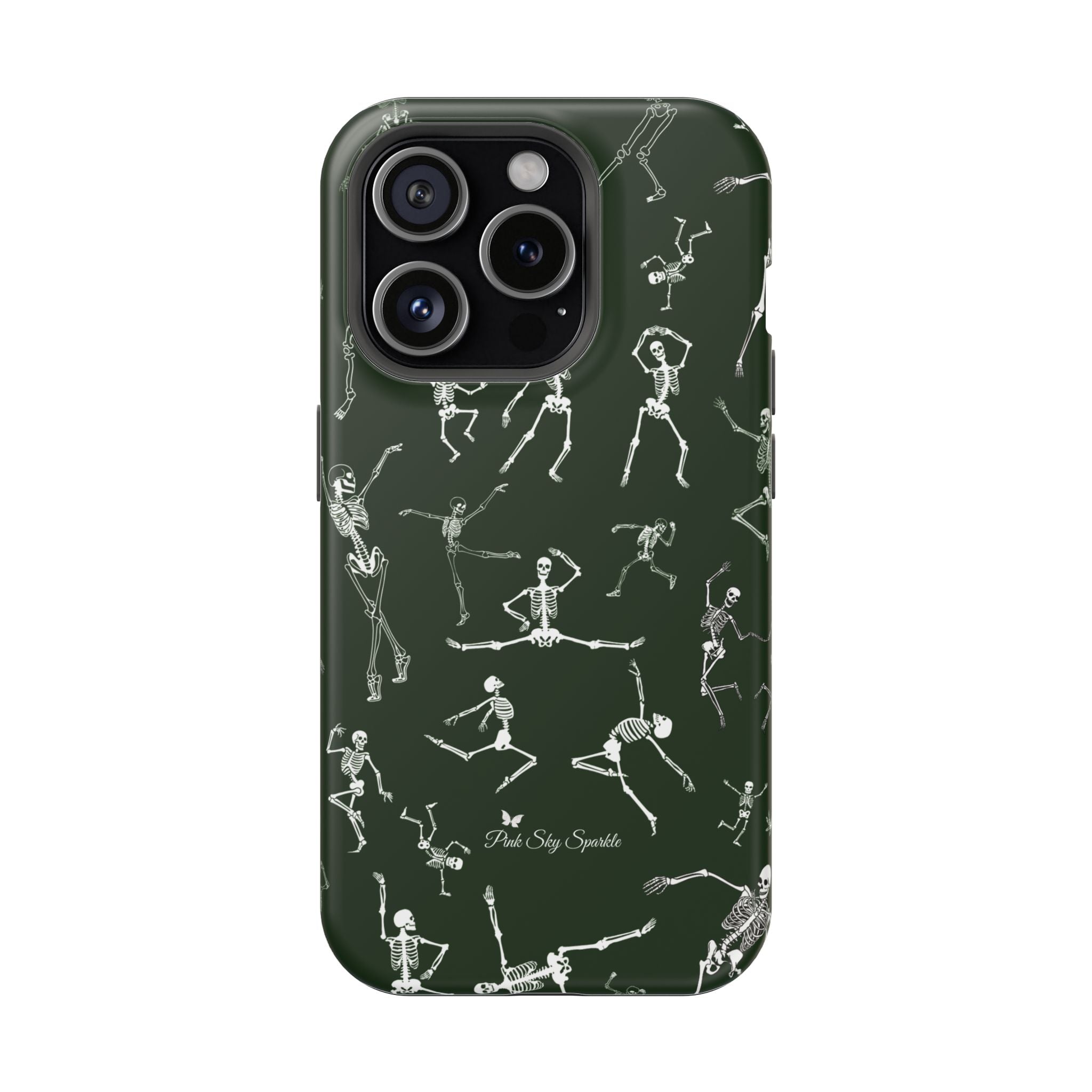 Skeleton Dance Magnetic iPhone Case Halloween design