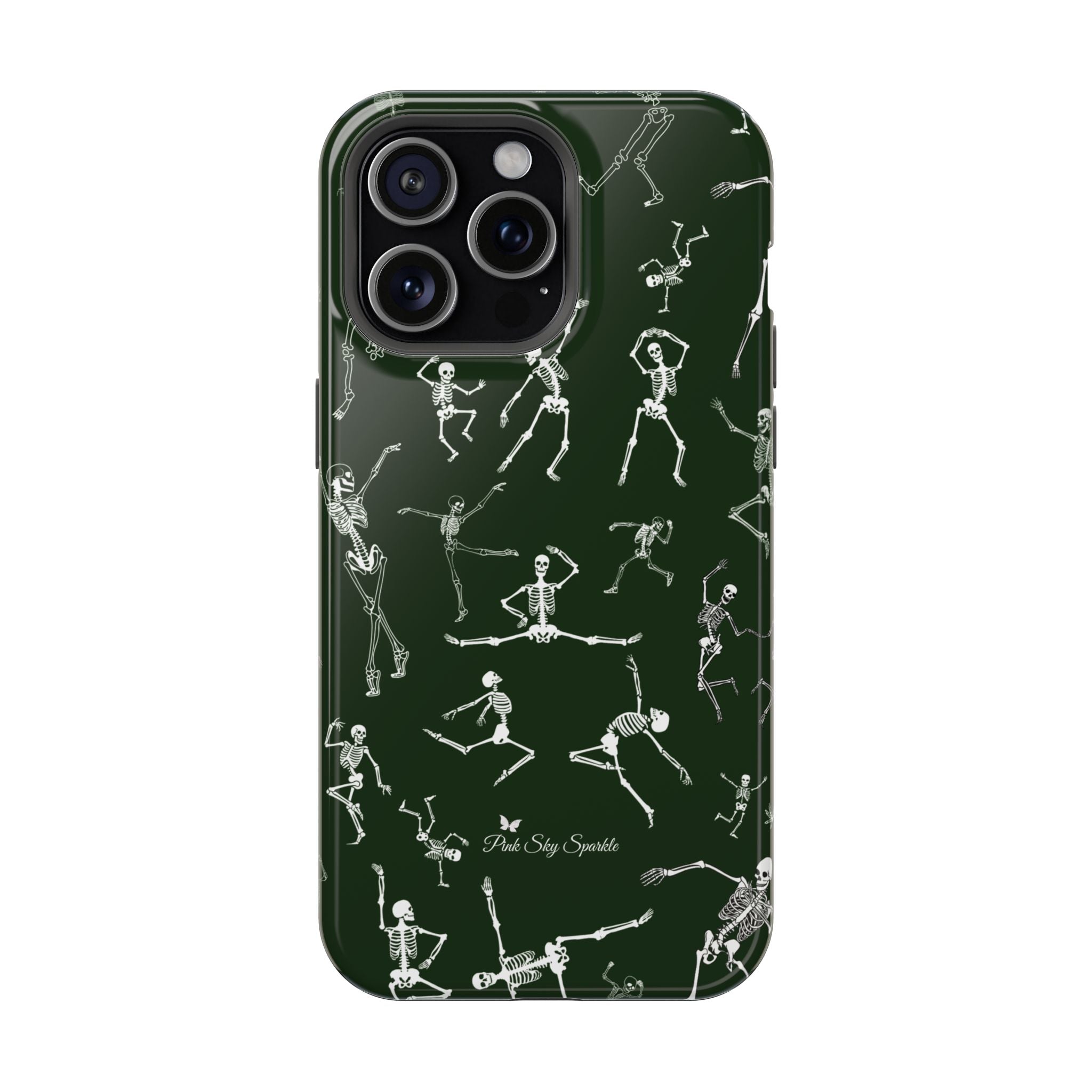 Skeleton Dance Magnetic iPhone Case Halloween design