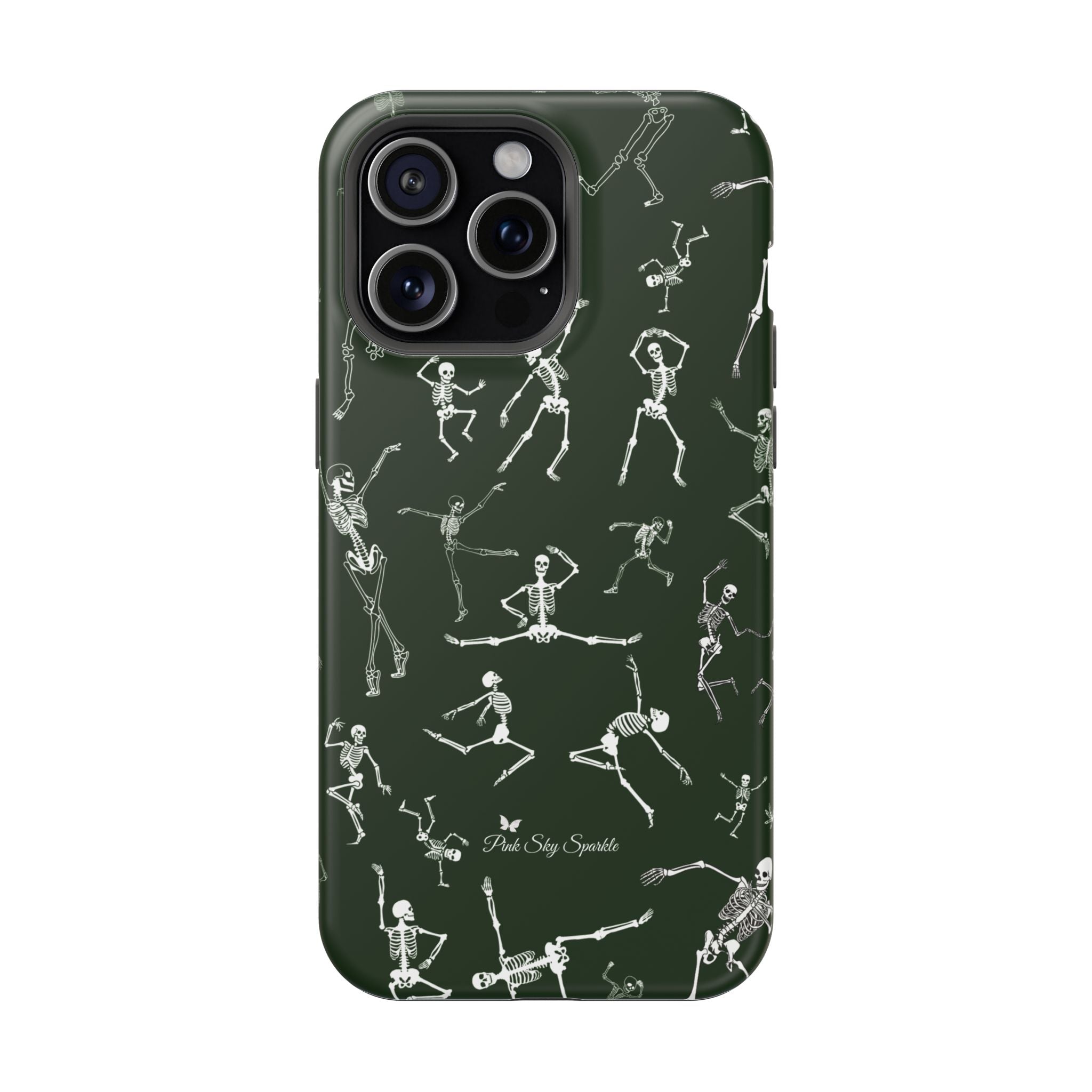 Skeleton Dance Magnetic iPhone Case Halloween design