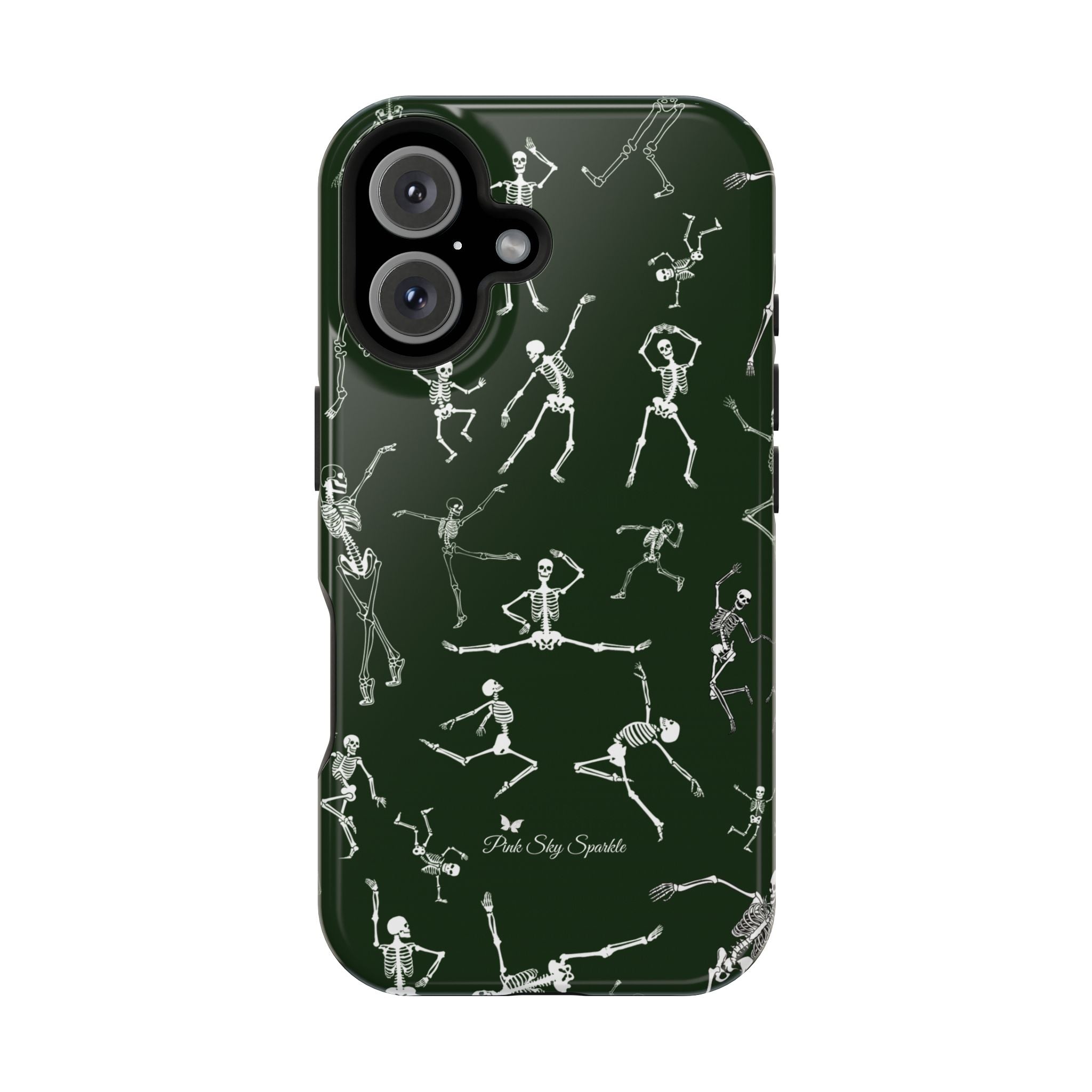 Skeleton Dance Magnetic iPhone Case Halloween design