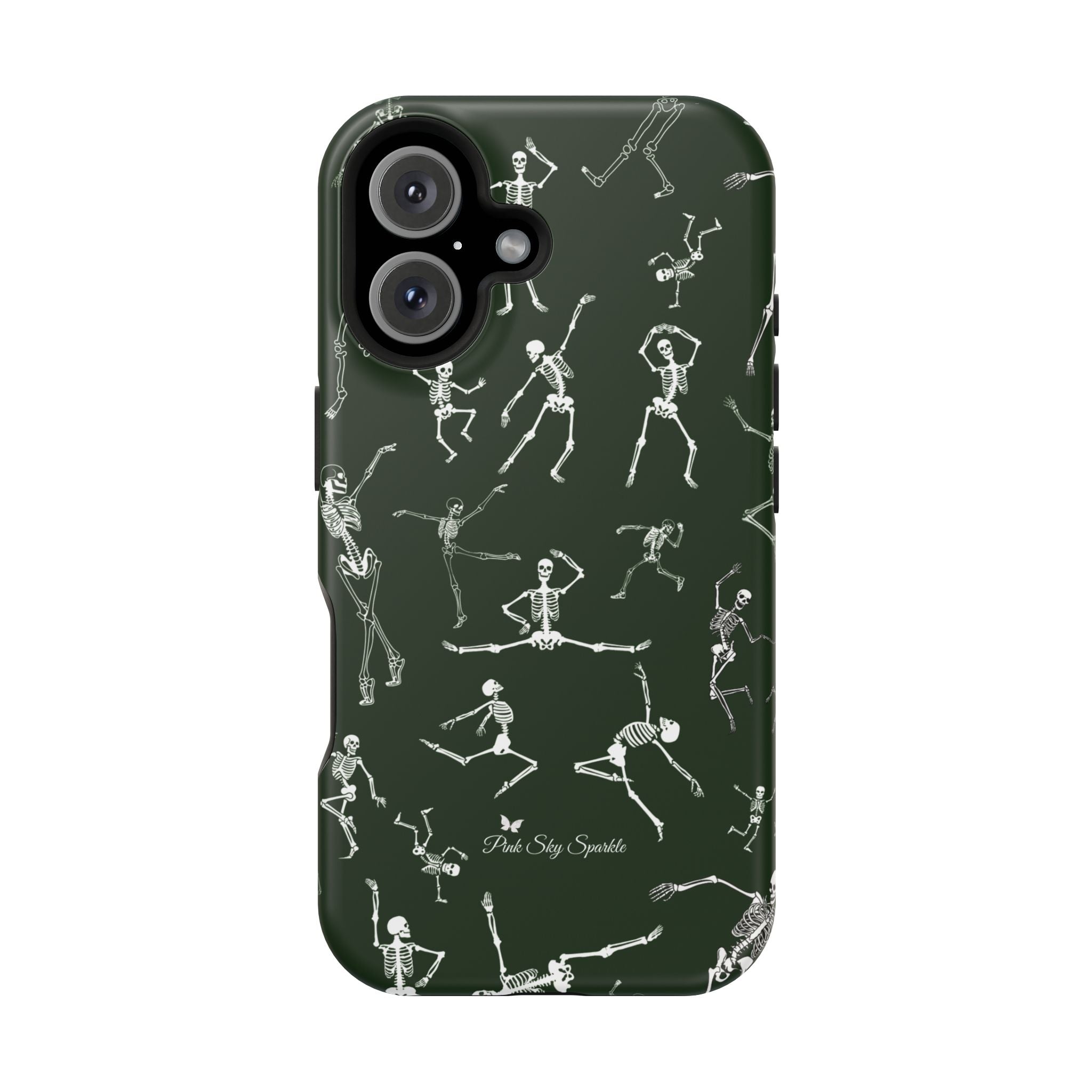 Skeleton Dance Magnetic iPhone Case Halloween design