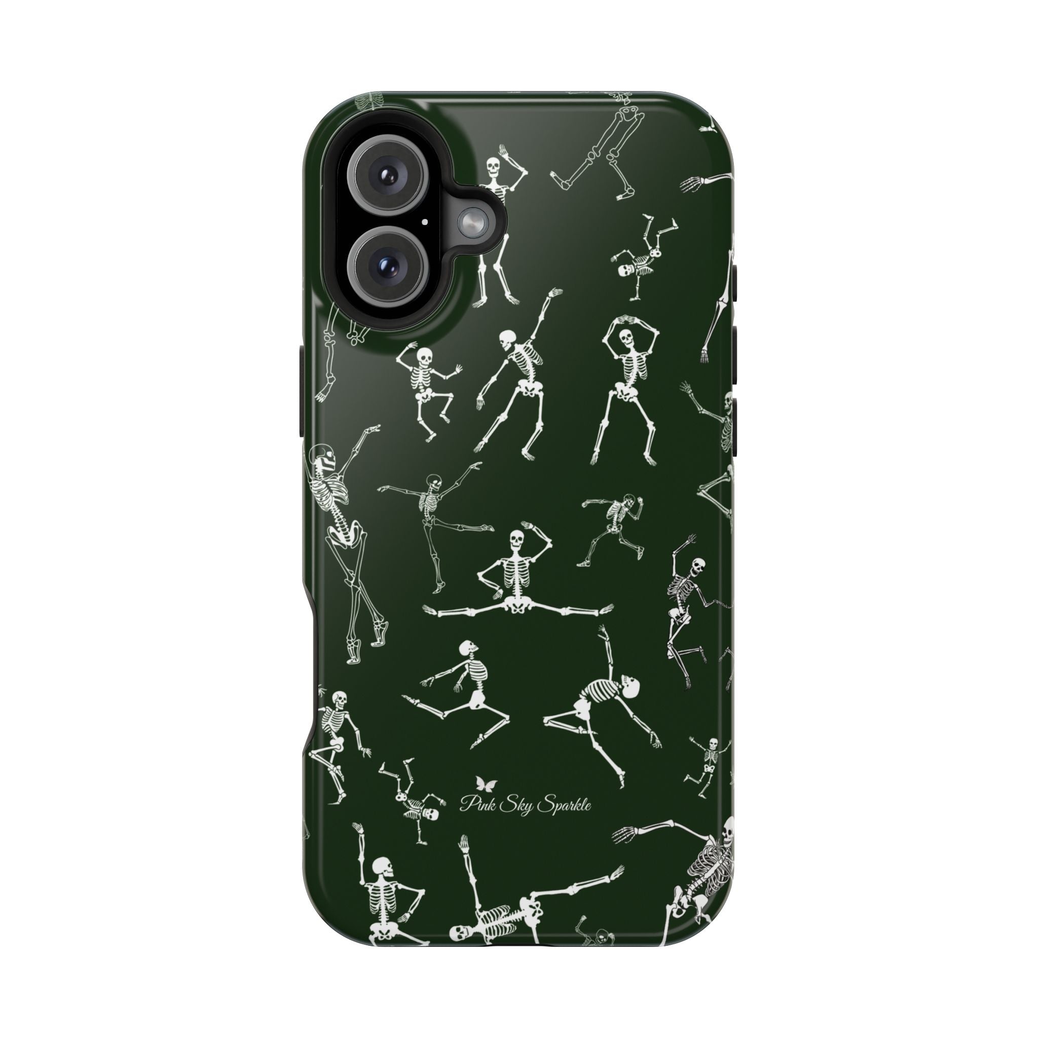 Skeleton Dance Magnetic iPhone Case Halloween design