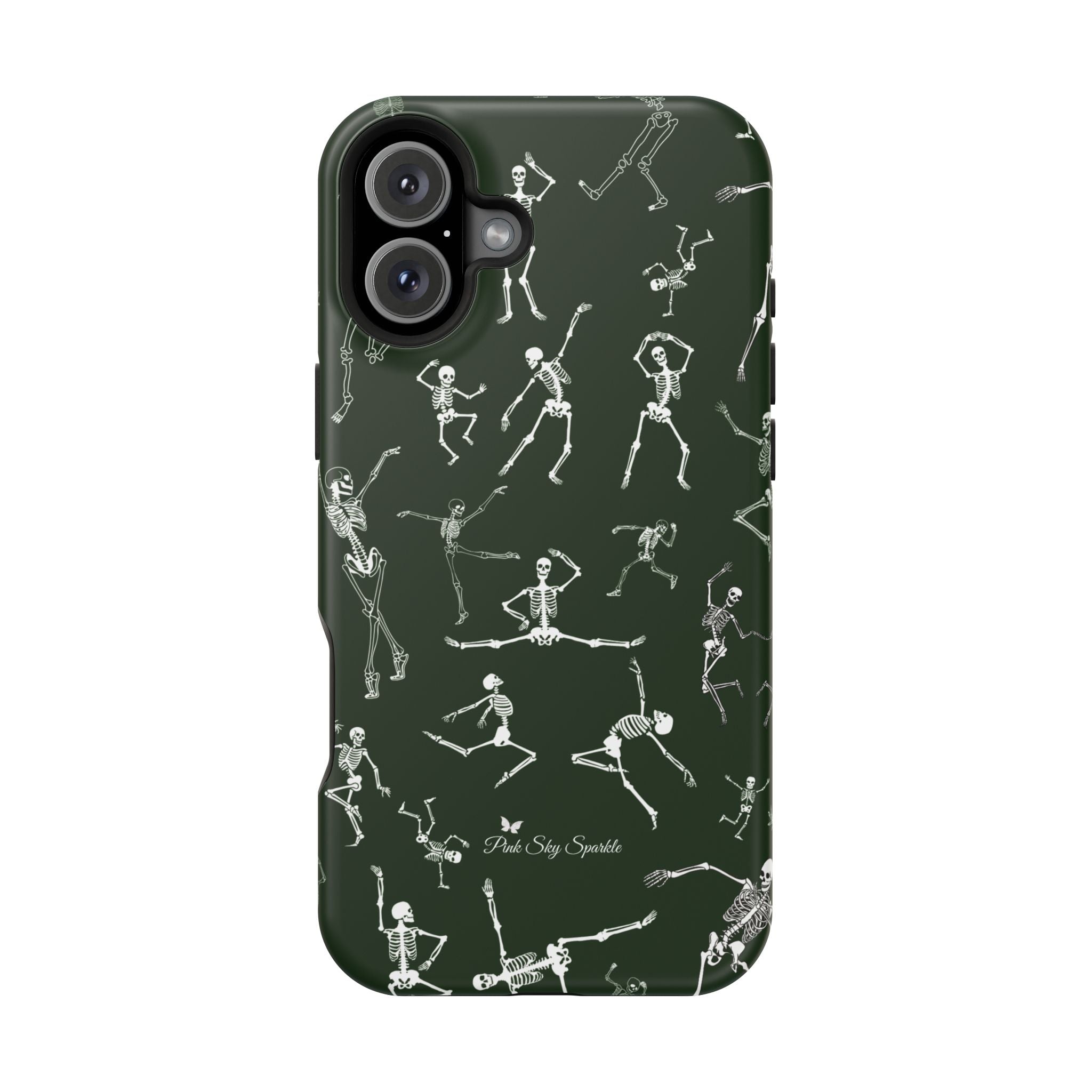 Skeleton Dance Magnetic iPhone Case Halloween design