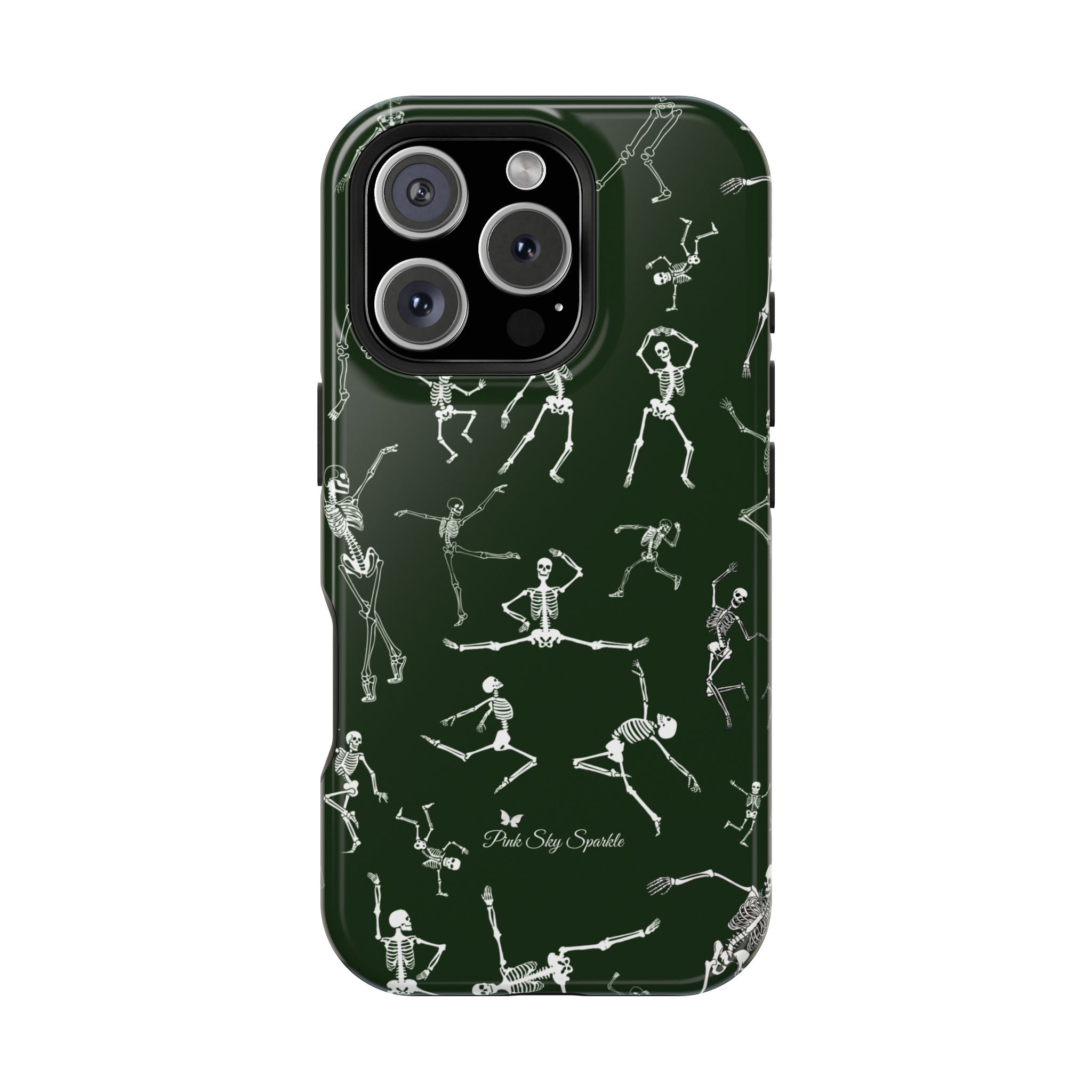 Skeleton Dance Magnetic iPhone Case Halloween design