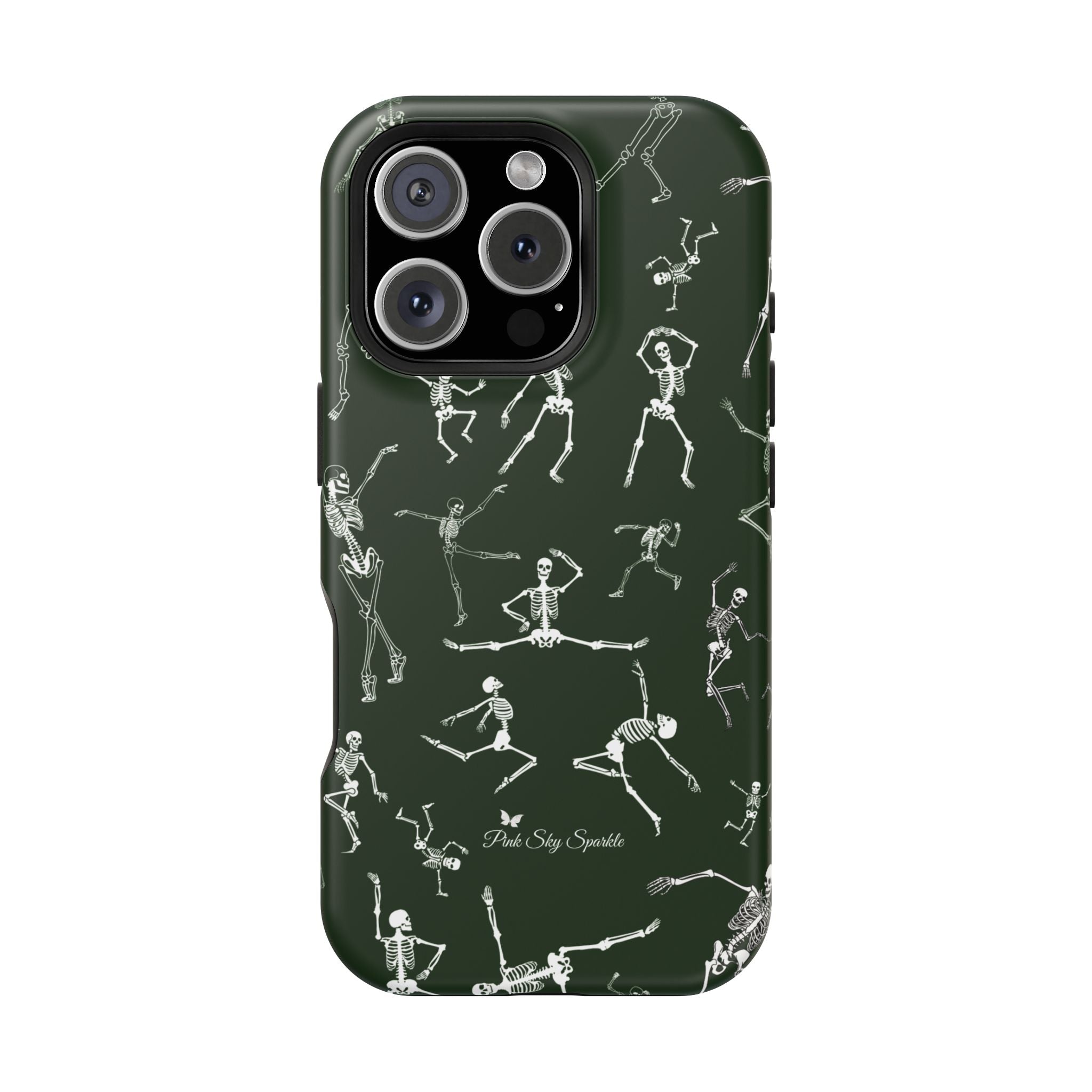 Skeleton Dance Magnetic iPhone Case Halloween design