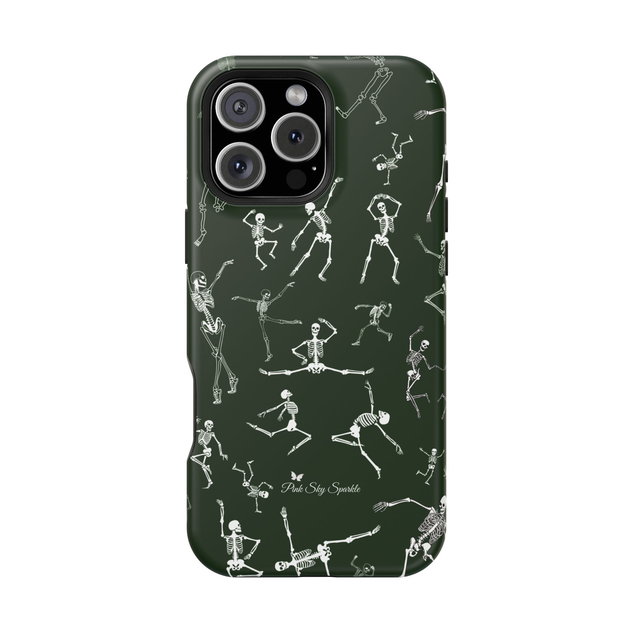 Skeleton Dance Magnetic iPhone Case Halloween design