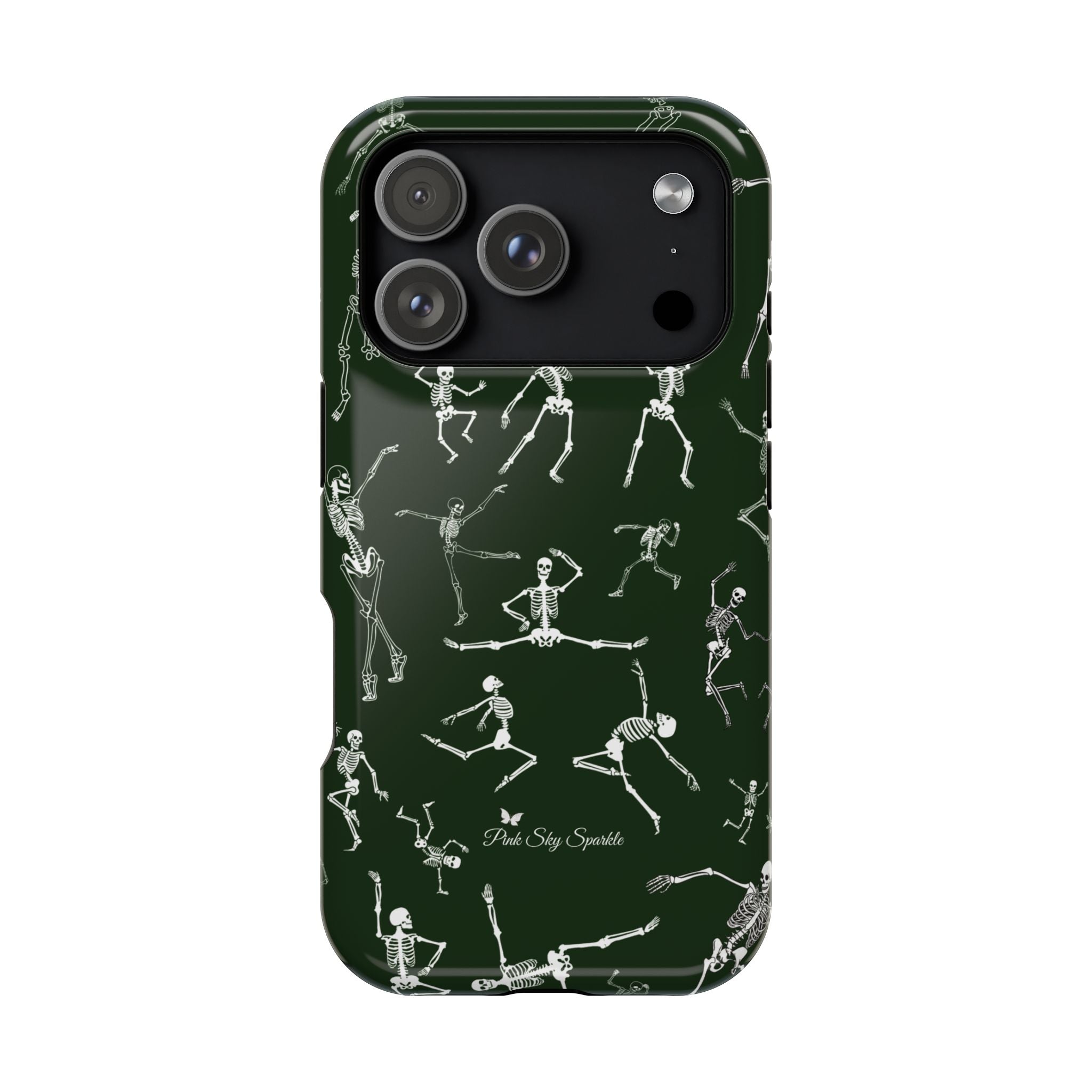 Skeleton Dance Magnetic iPhone Case Halloween design