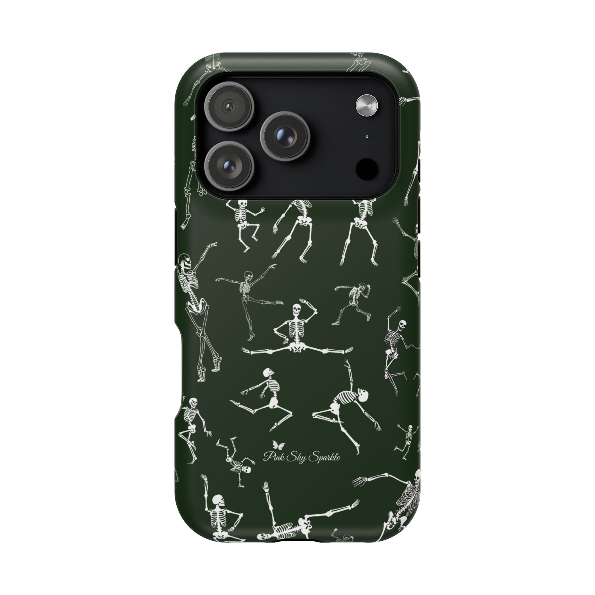 Skeleton Dance Magnetic iPhone Case Halloween design