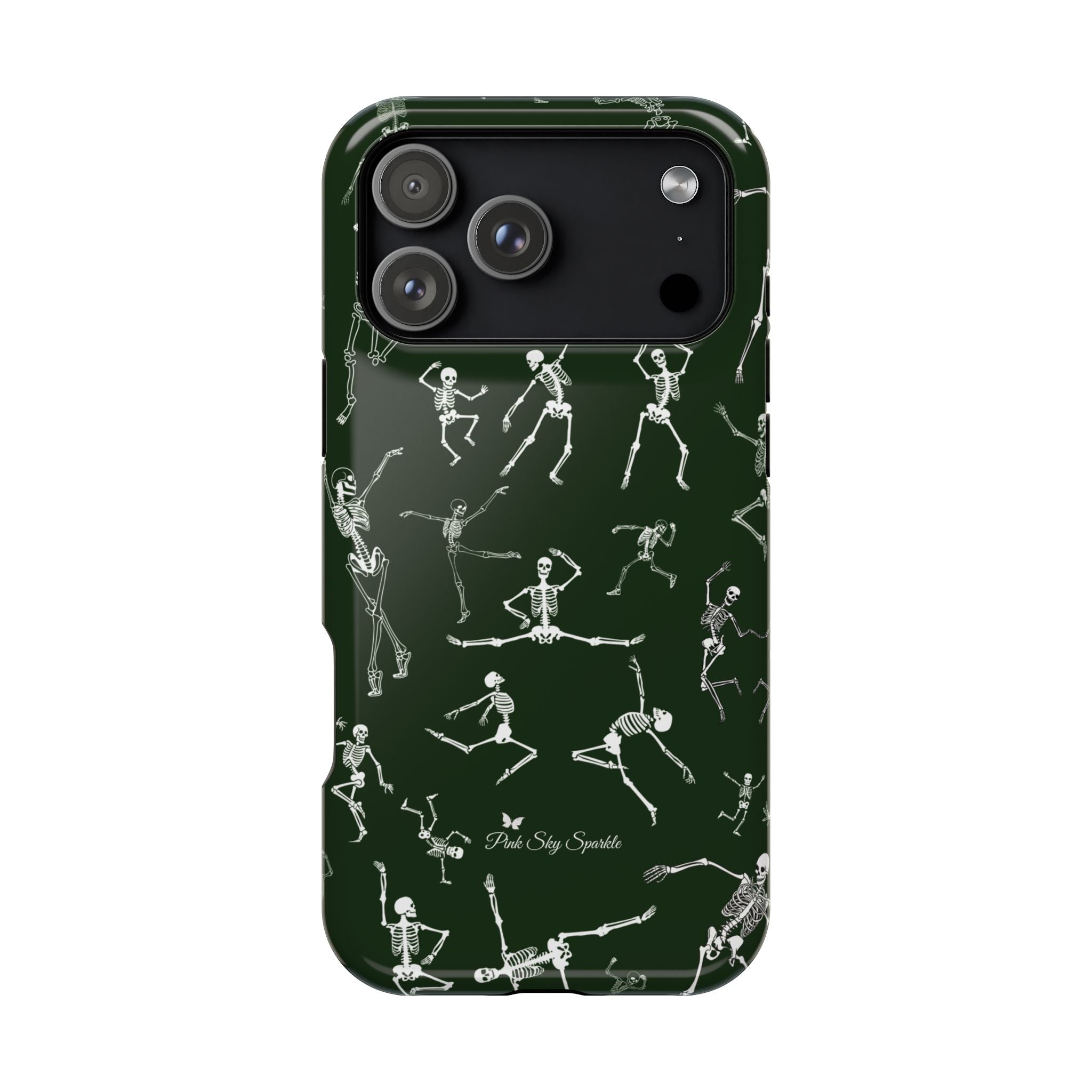 Skeleton Dance Magnetic iPhone Case Halloween design