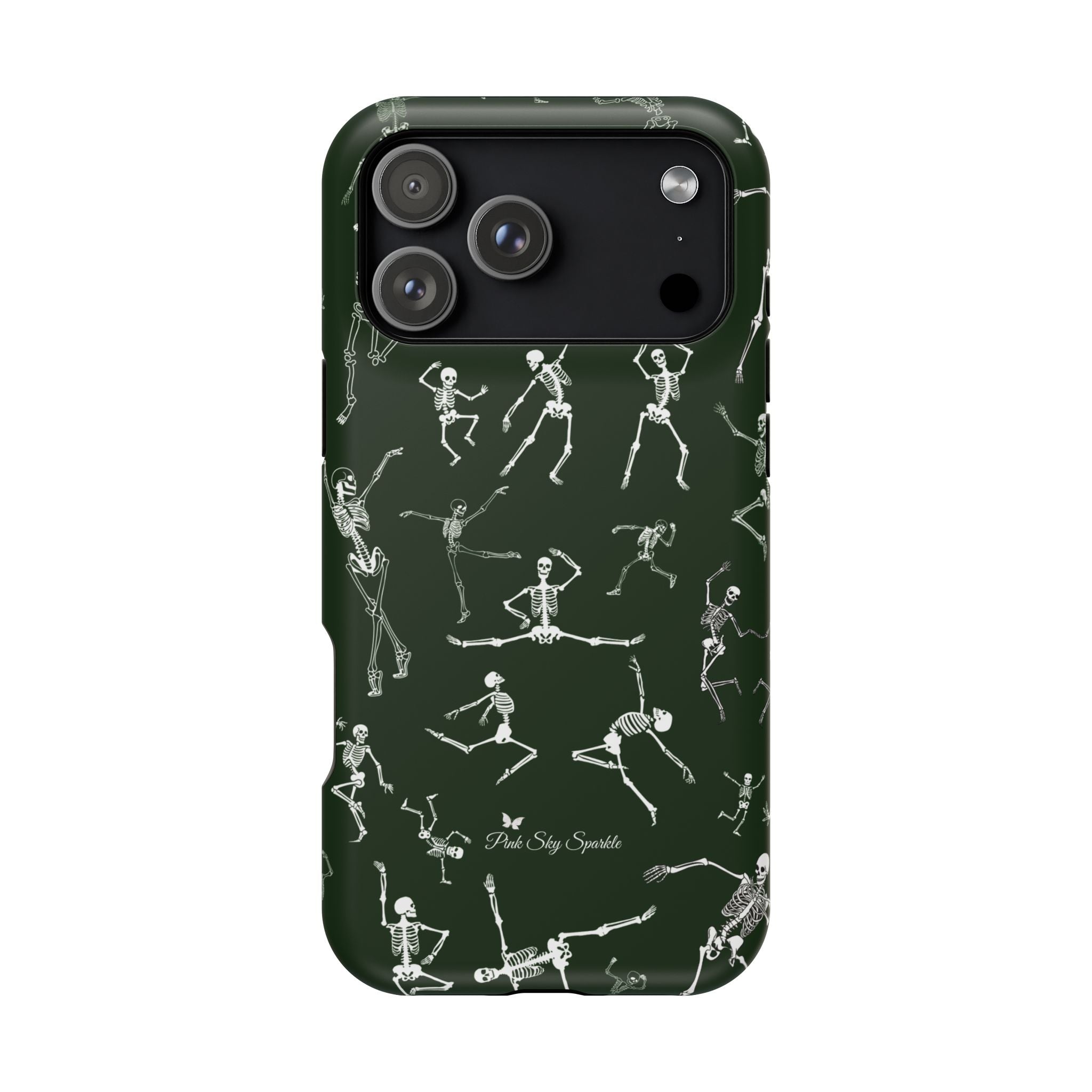 Skeleton Dance Magnetic iPhone Case Halloween design