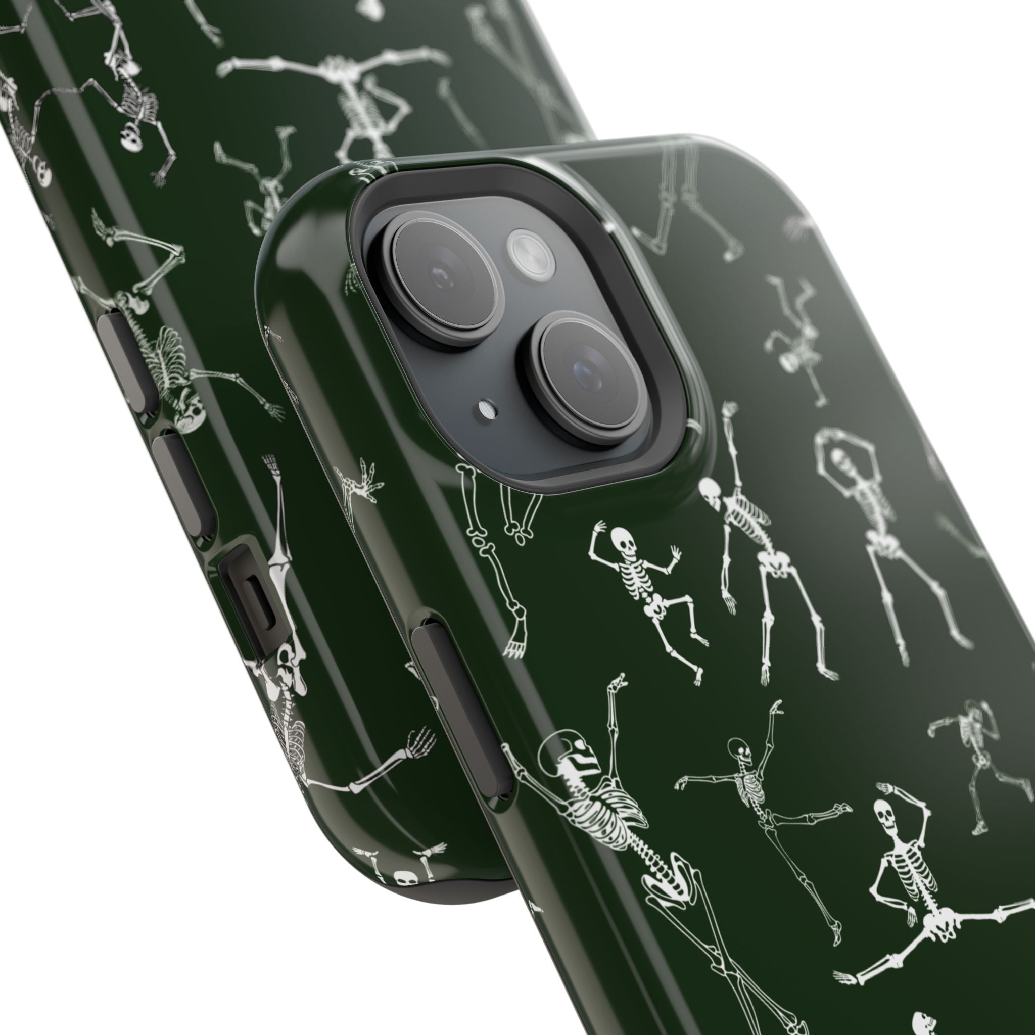 Skeleton Dance Magnetic iPhone Case Halloween design