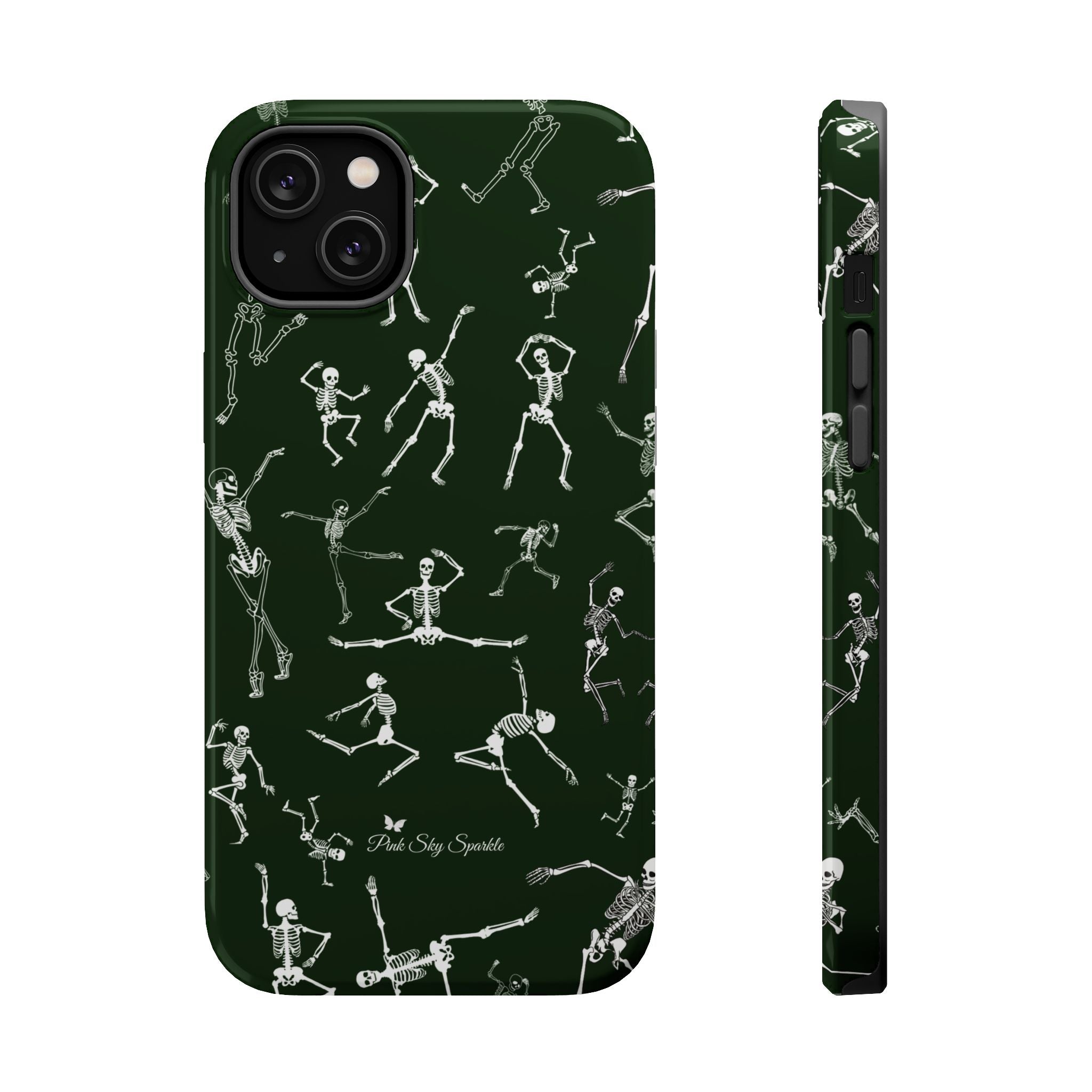Skeleton Dance Magnetic iPhone Case Halloween design