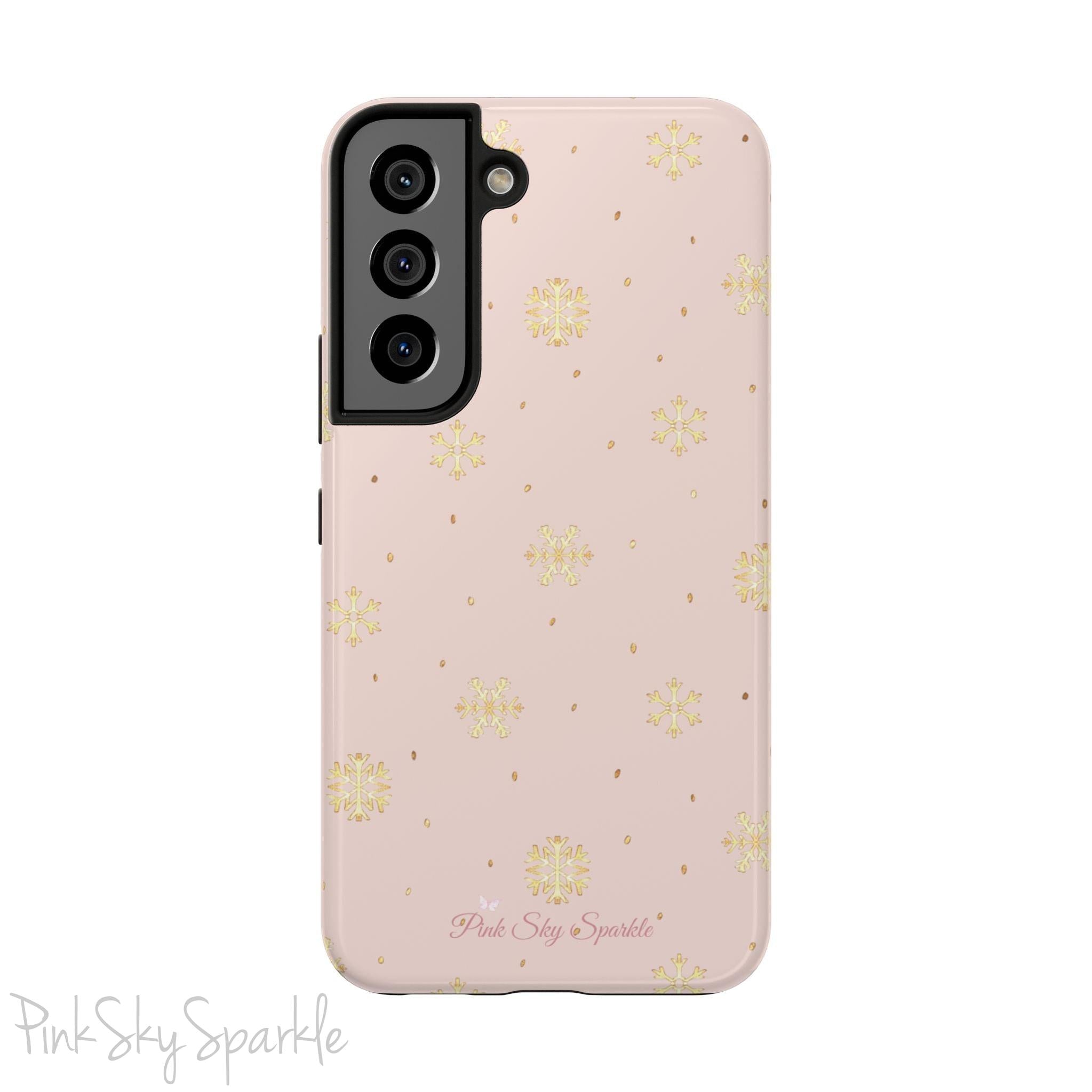 Snowflake Sparkle Samsung Galaxy Phone Case