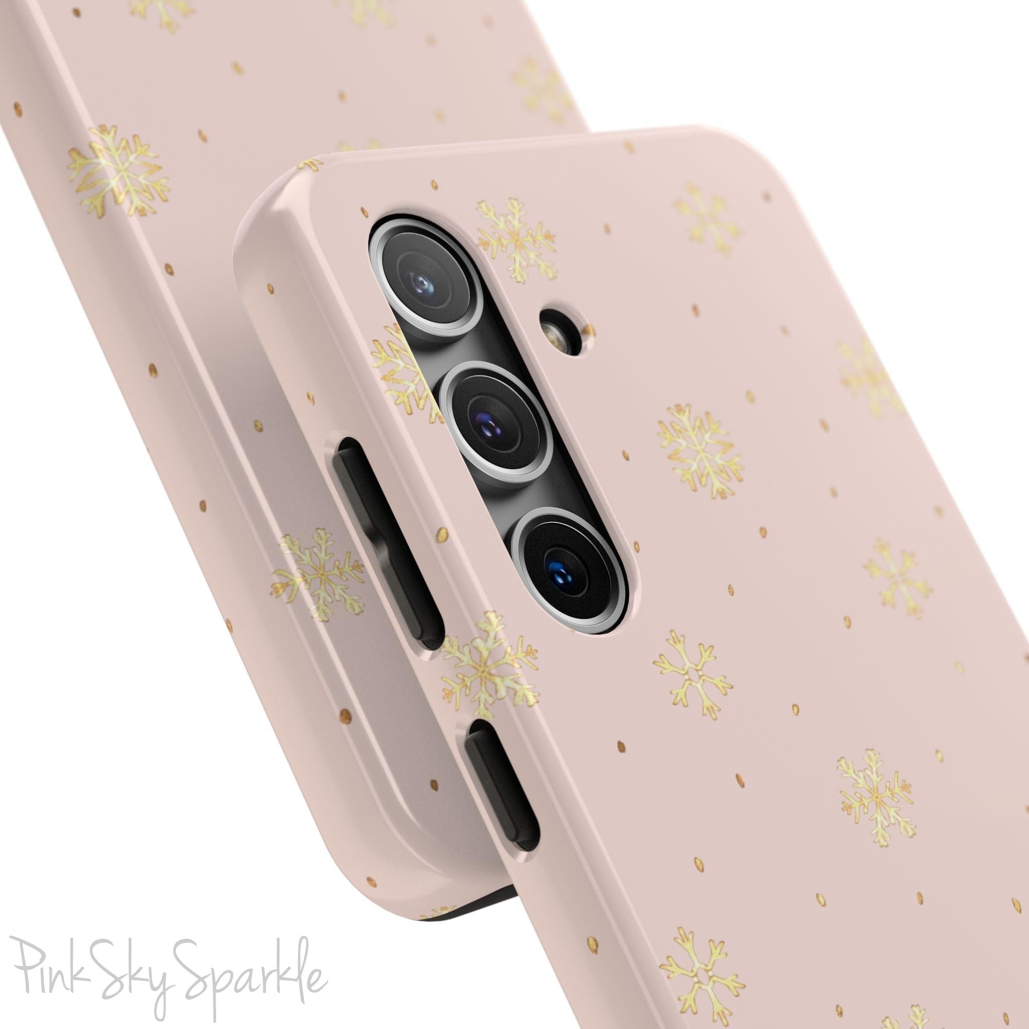 Snowflake Sparkle Samsung Galaxy Phone Case