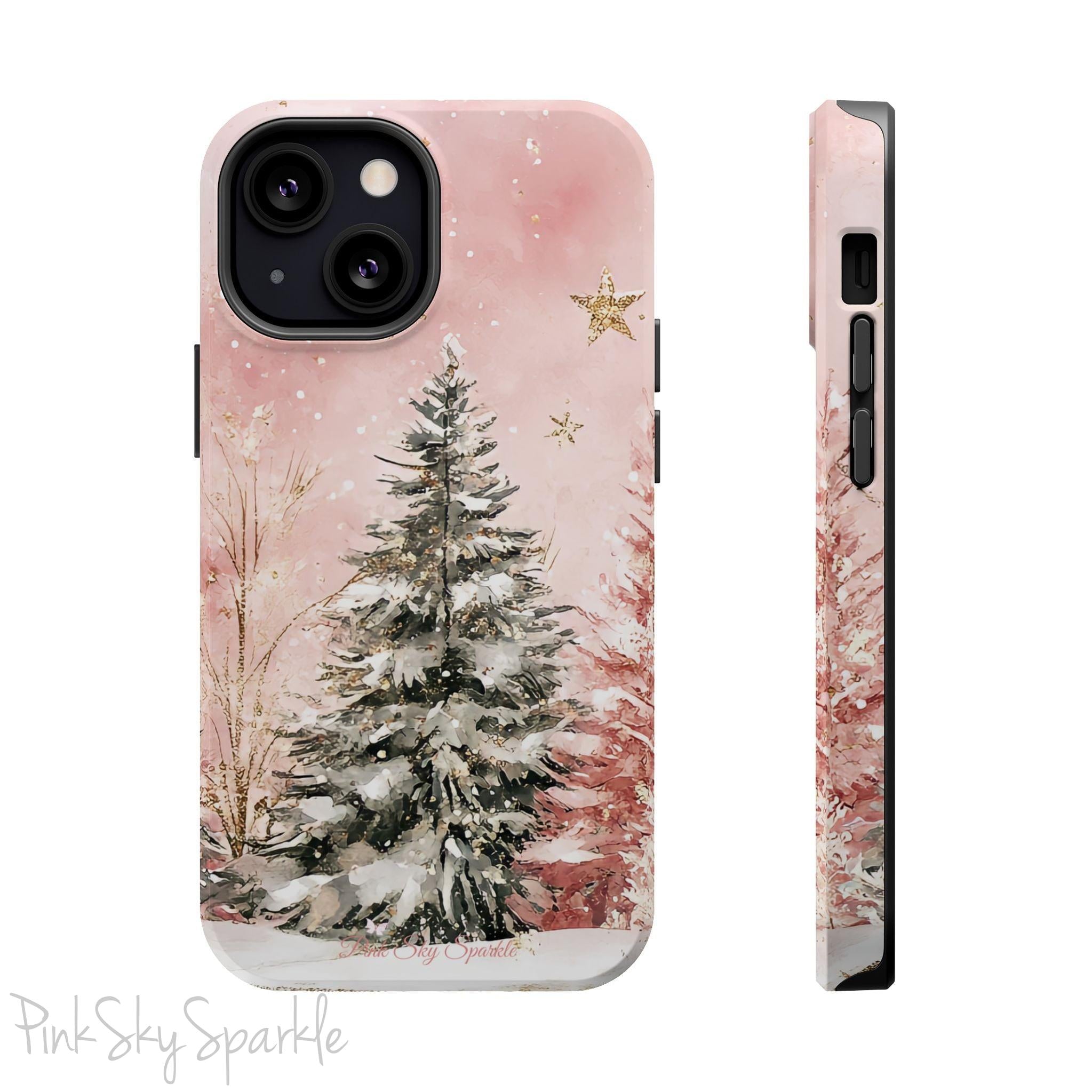 Sparkling Trees Magnetic iPhone Case