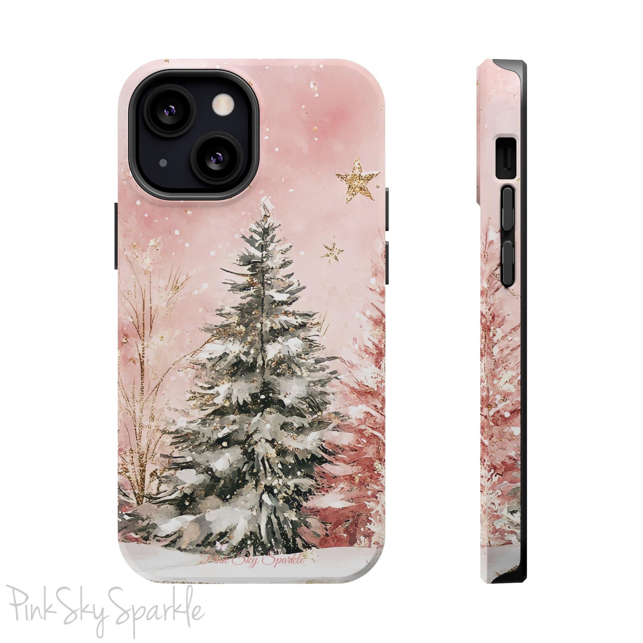 Sparkling Trees Magnetic iPhone Case