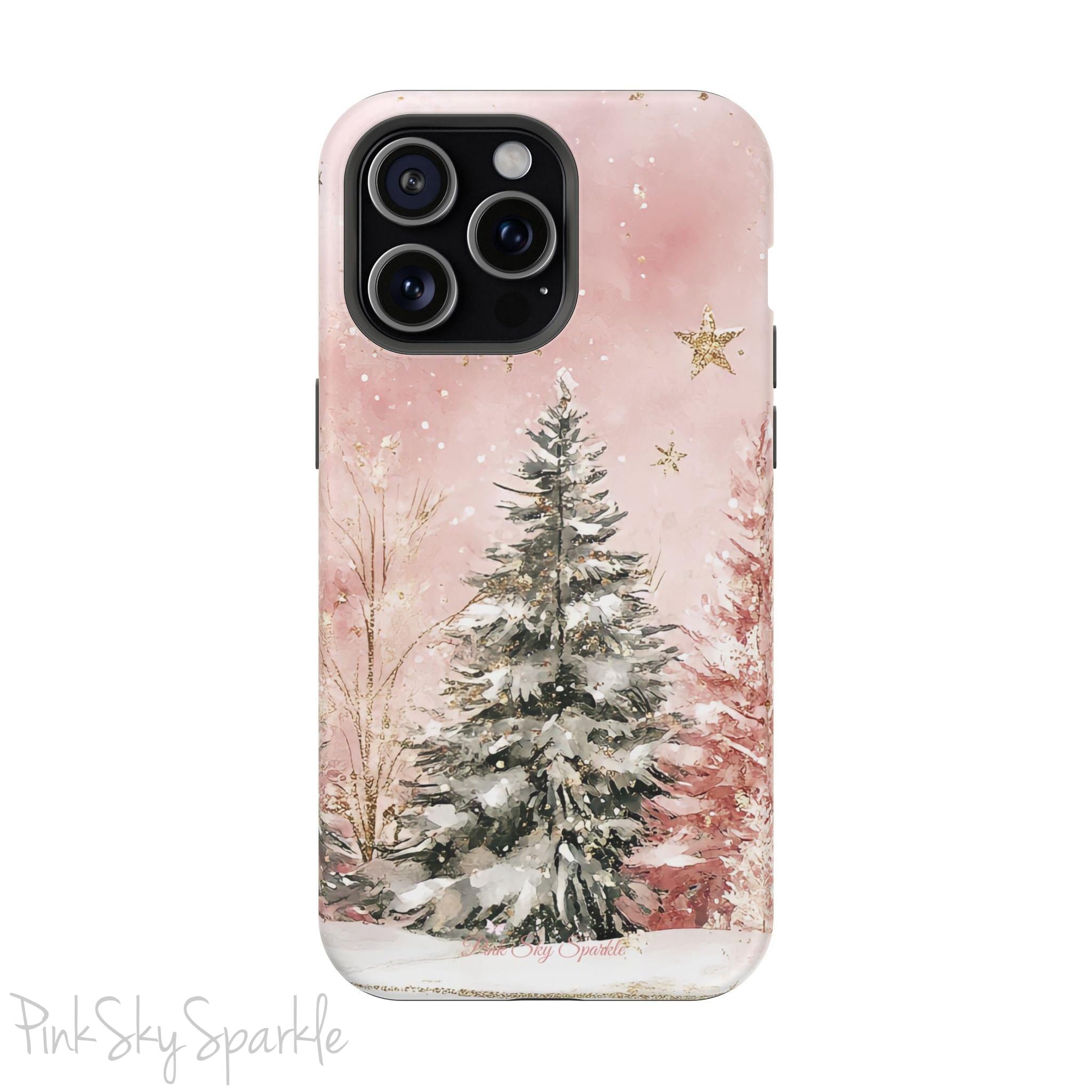 Sparkling Trees Magnetic iPhone Case
