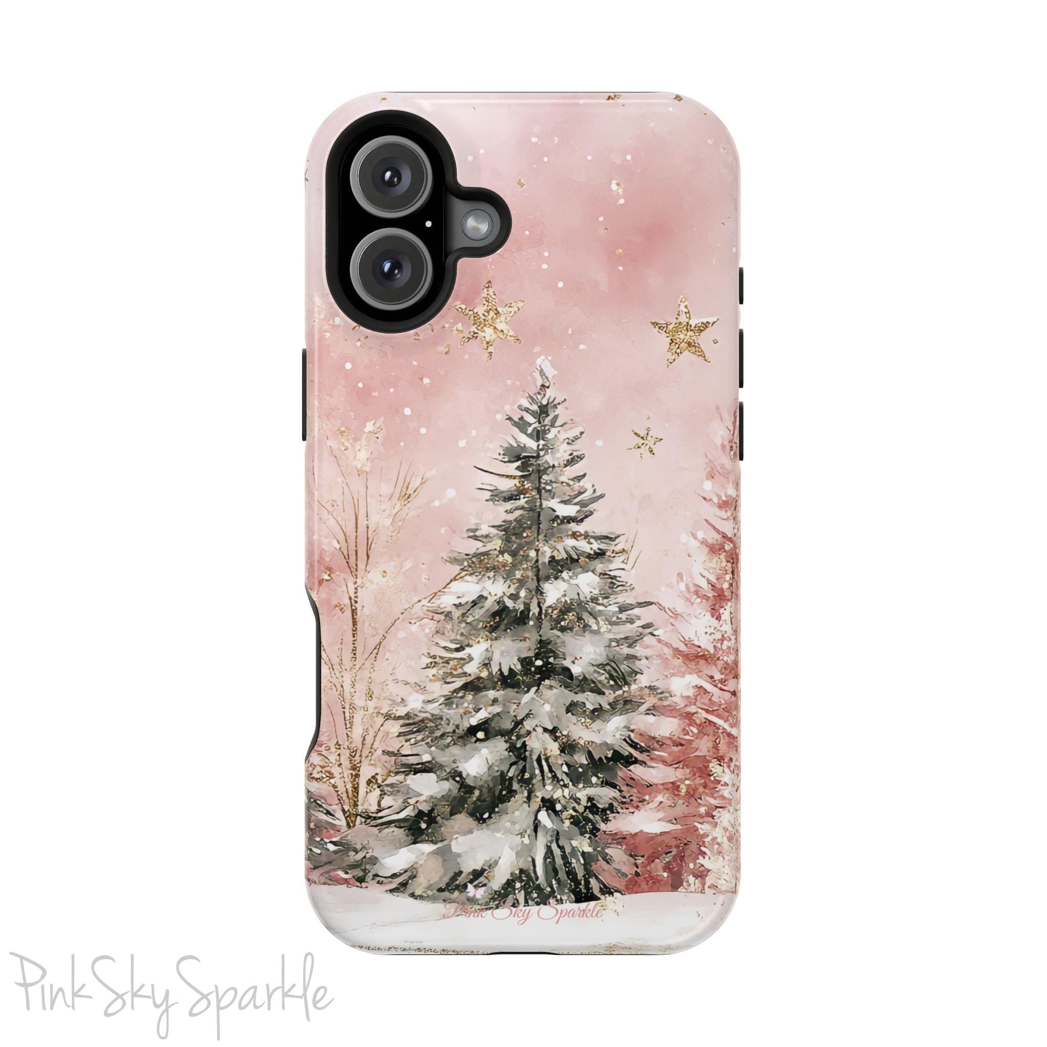 Sparkling Trees Magnetic iPhone Case