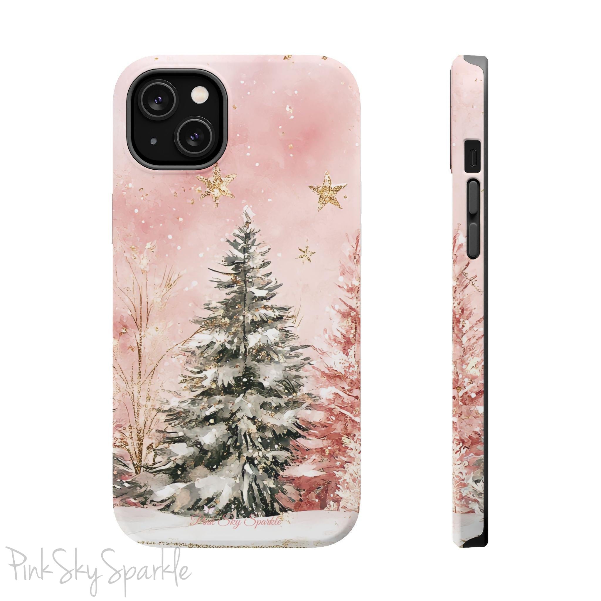 Sparkling Trees Magnetic iPhone Case