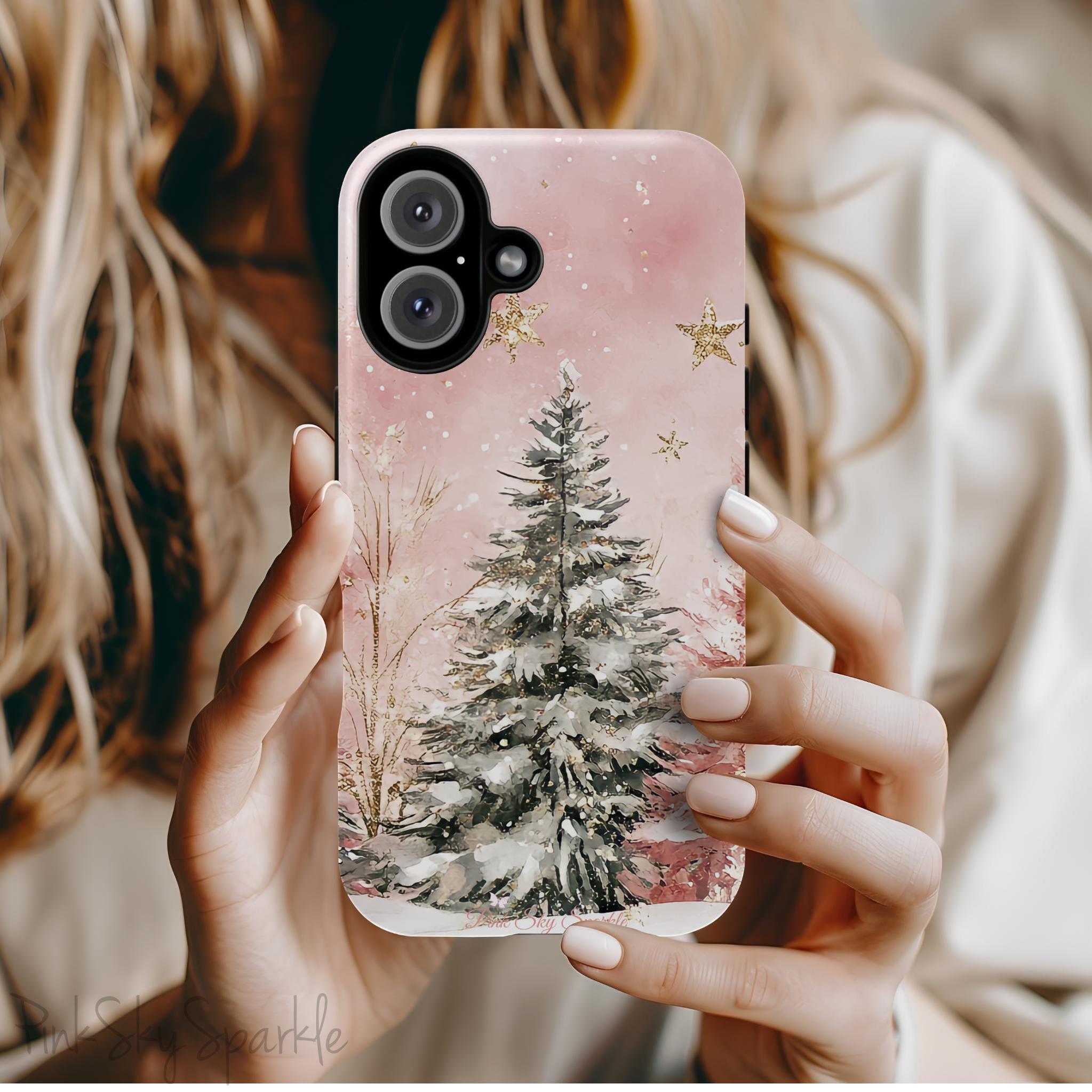 Sparkling Trees Magnetic iPhone Case