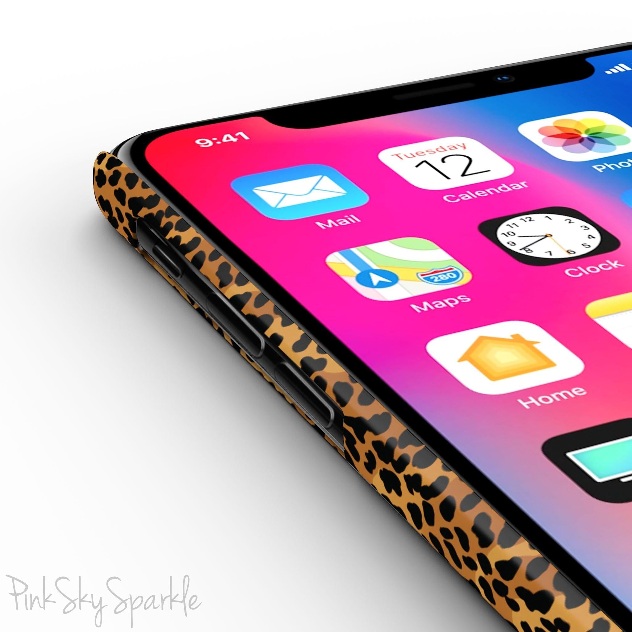 Spotted Luxe Slim iPhone Case