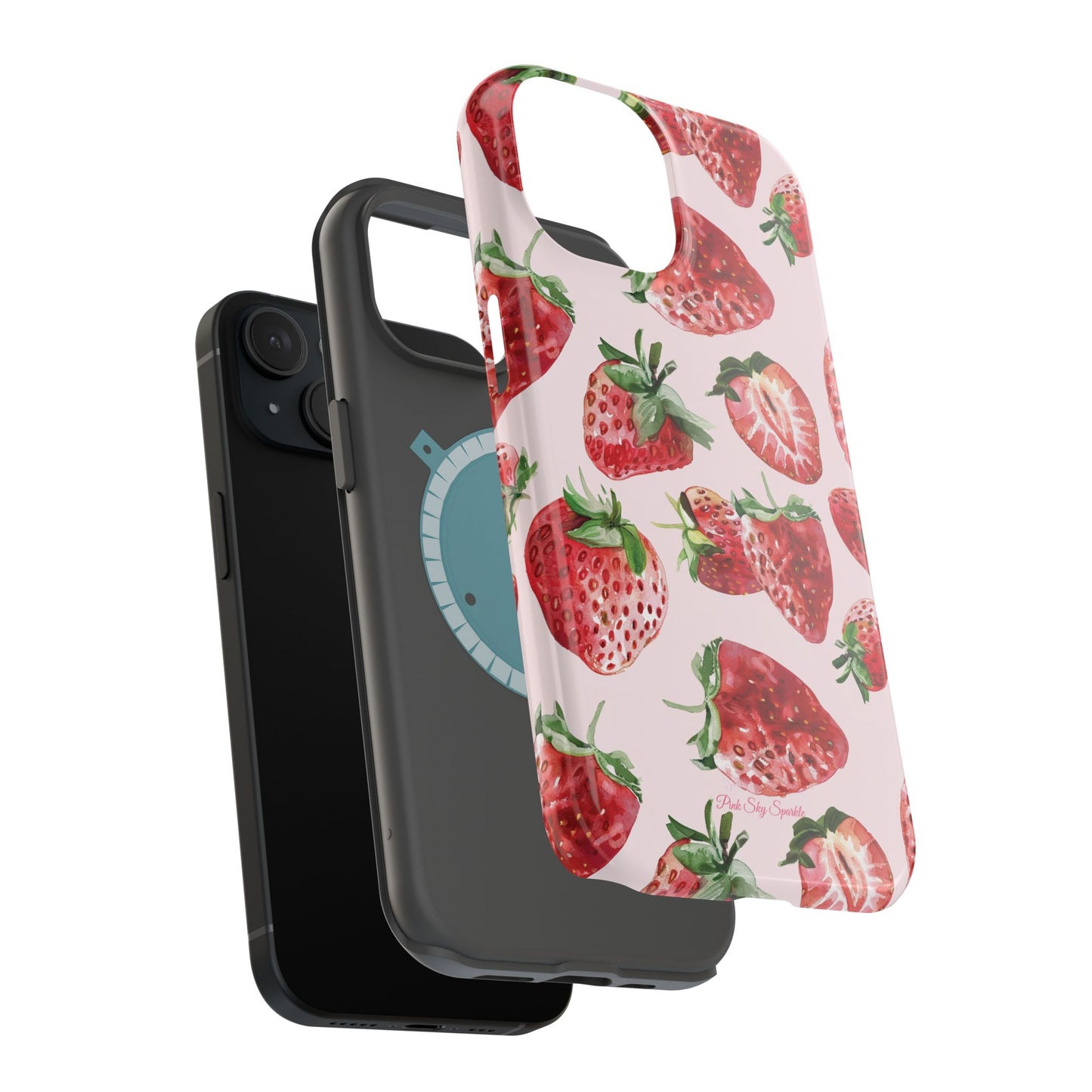 Strawberry Crush Magnetic iPhone Case