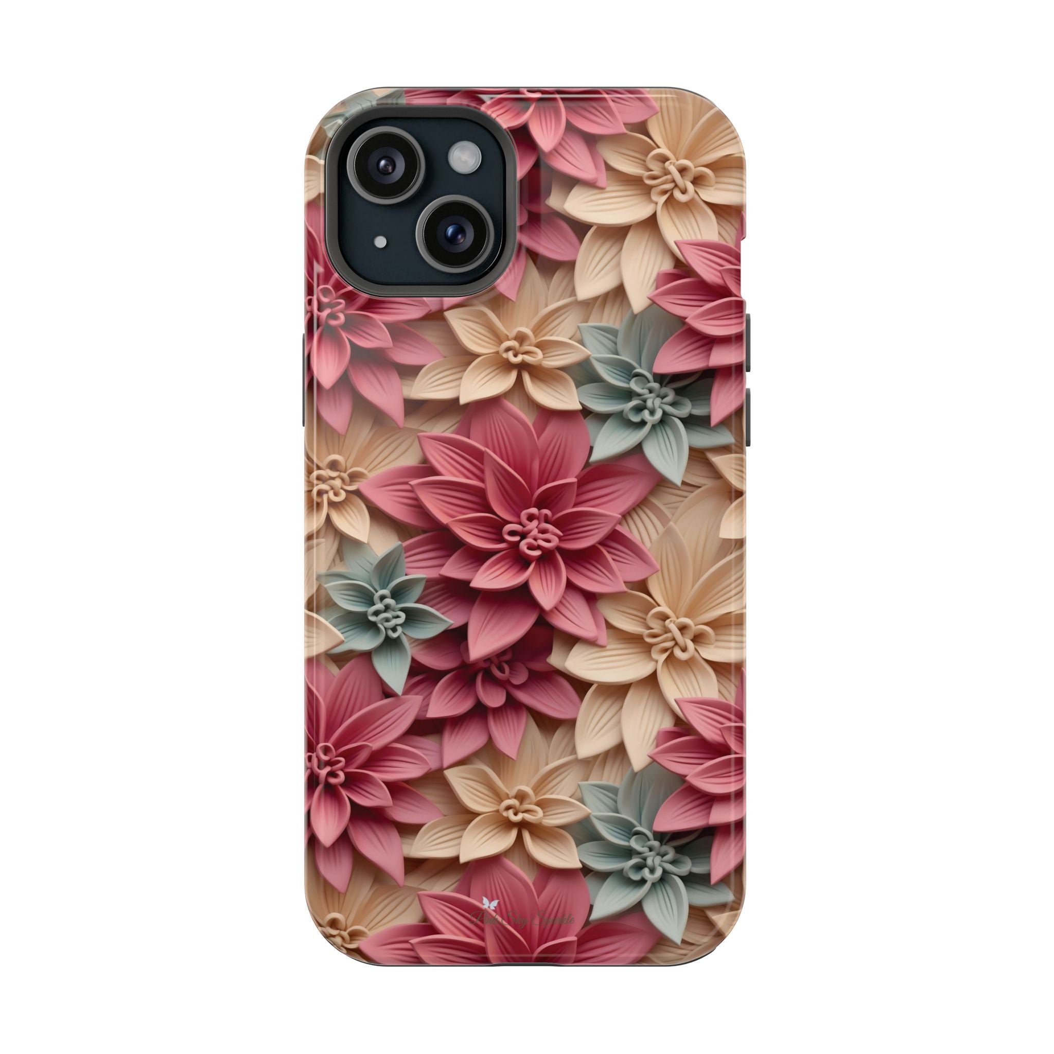 Terracotta Garden Magnetic iPhone Case