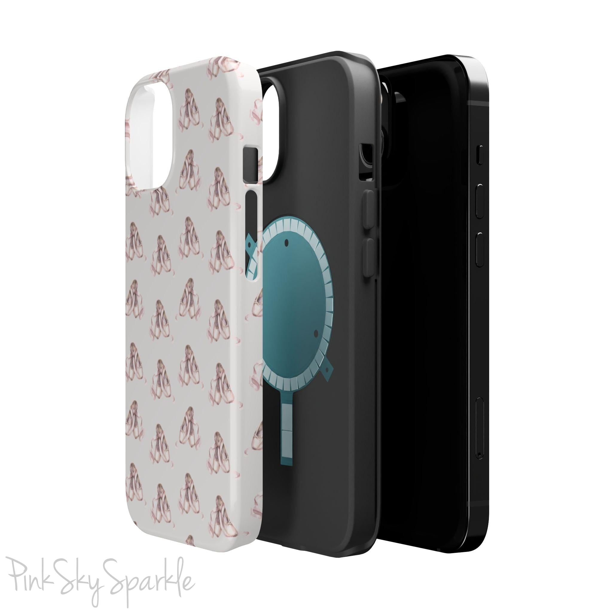 Vintage En Pointe Magnetic iPhone Case